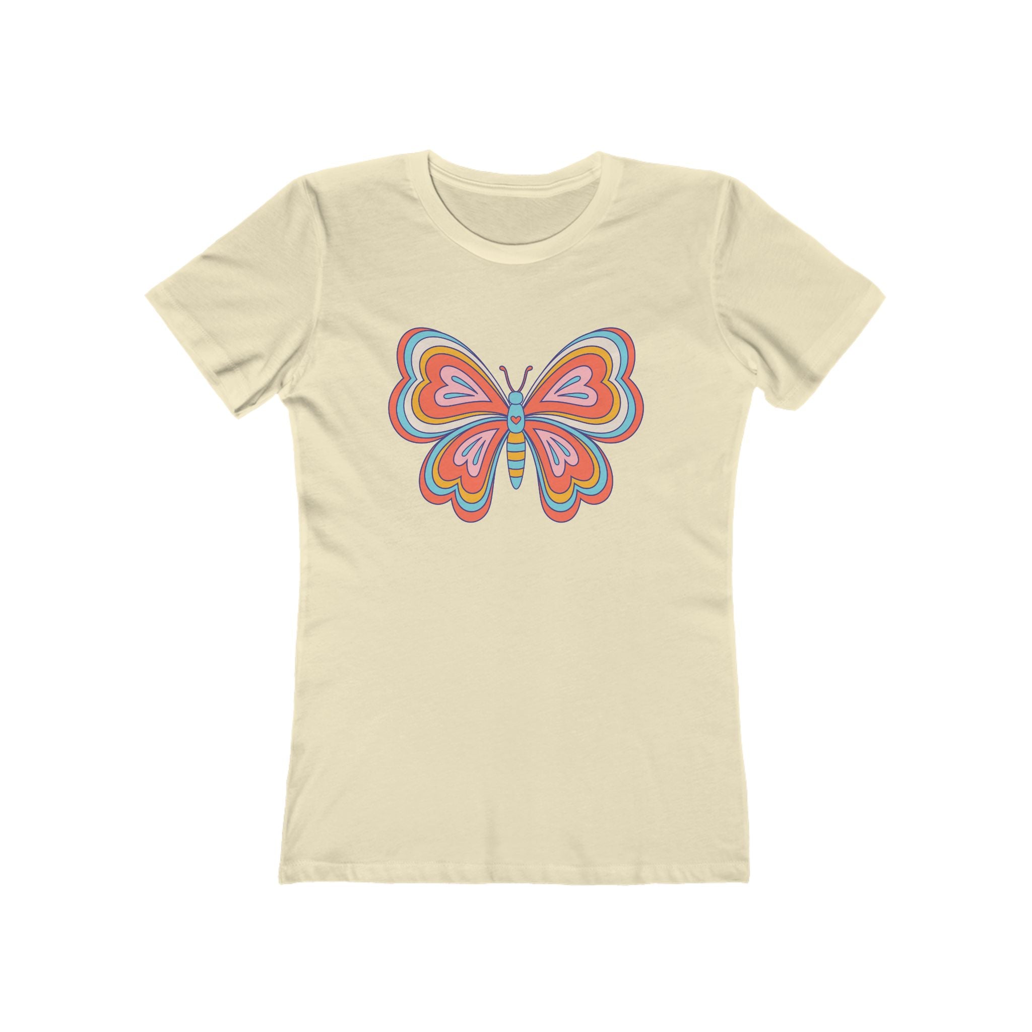Butterfly Women's Tshirt, Butterfly Graphic Tee, Women's Butterfly Shirt, Butterfly Print Shirt, Boho Butterfly Tee