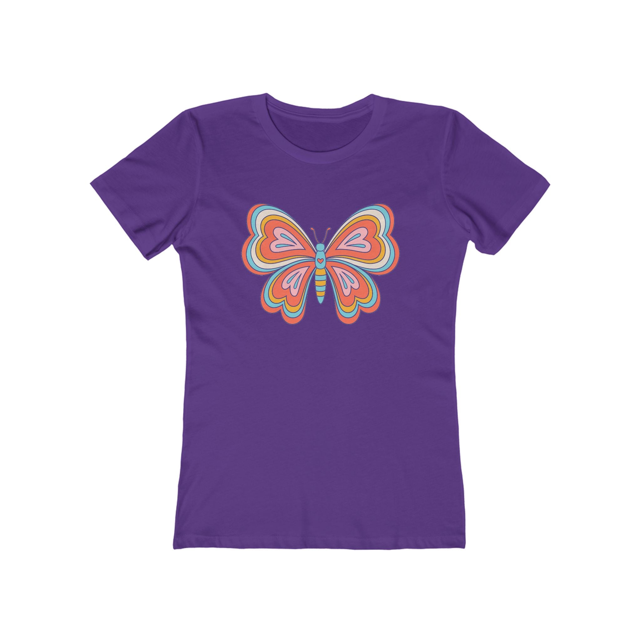 Butterfly Women's Tshirt, Butterfly Graphic Tee, Women's Butterfly Shirt, Butterfly Print Shirt, Boho Butterfly Tee