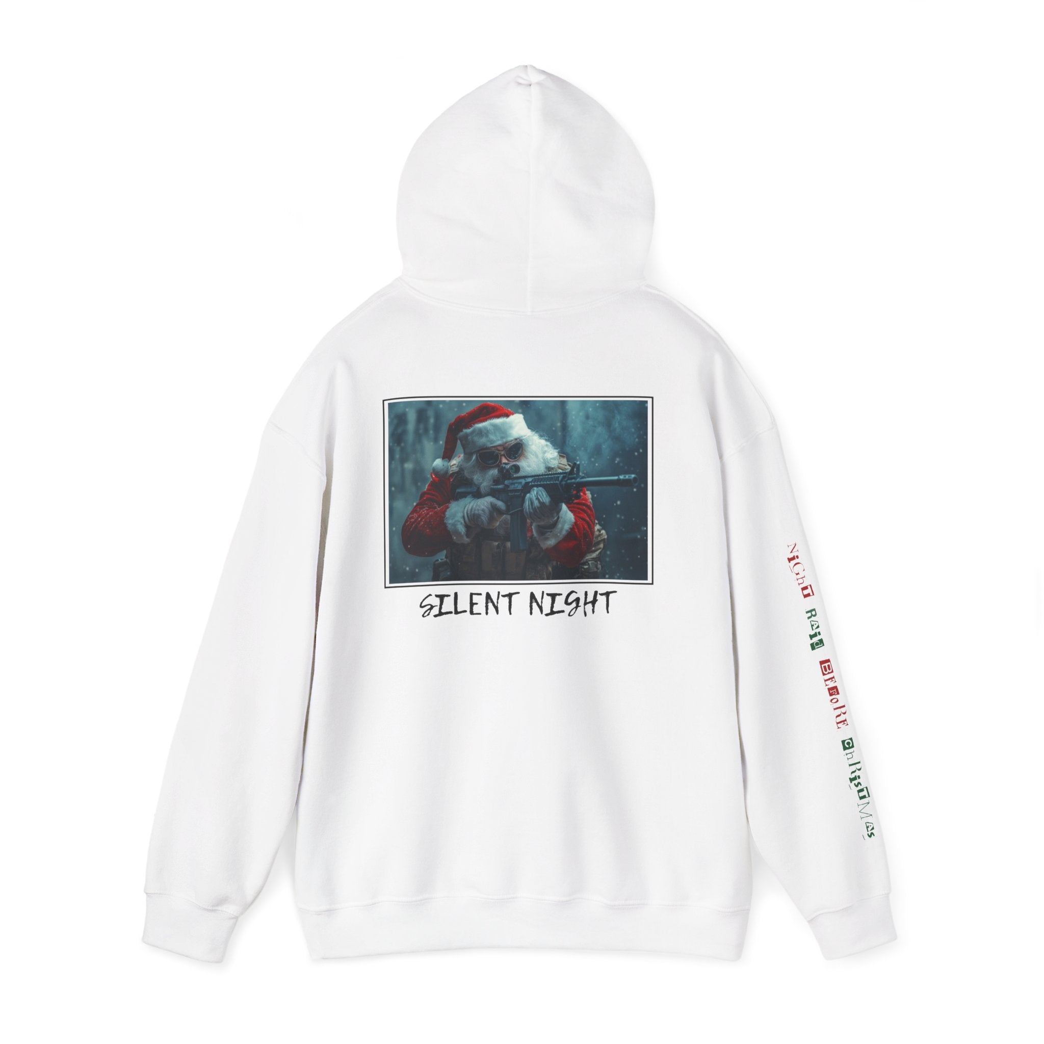 Night Raid Before Christmas Patriotic Hoodie Rebel Spirit Unisex Hoodie