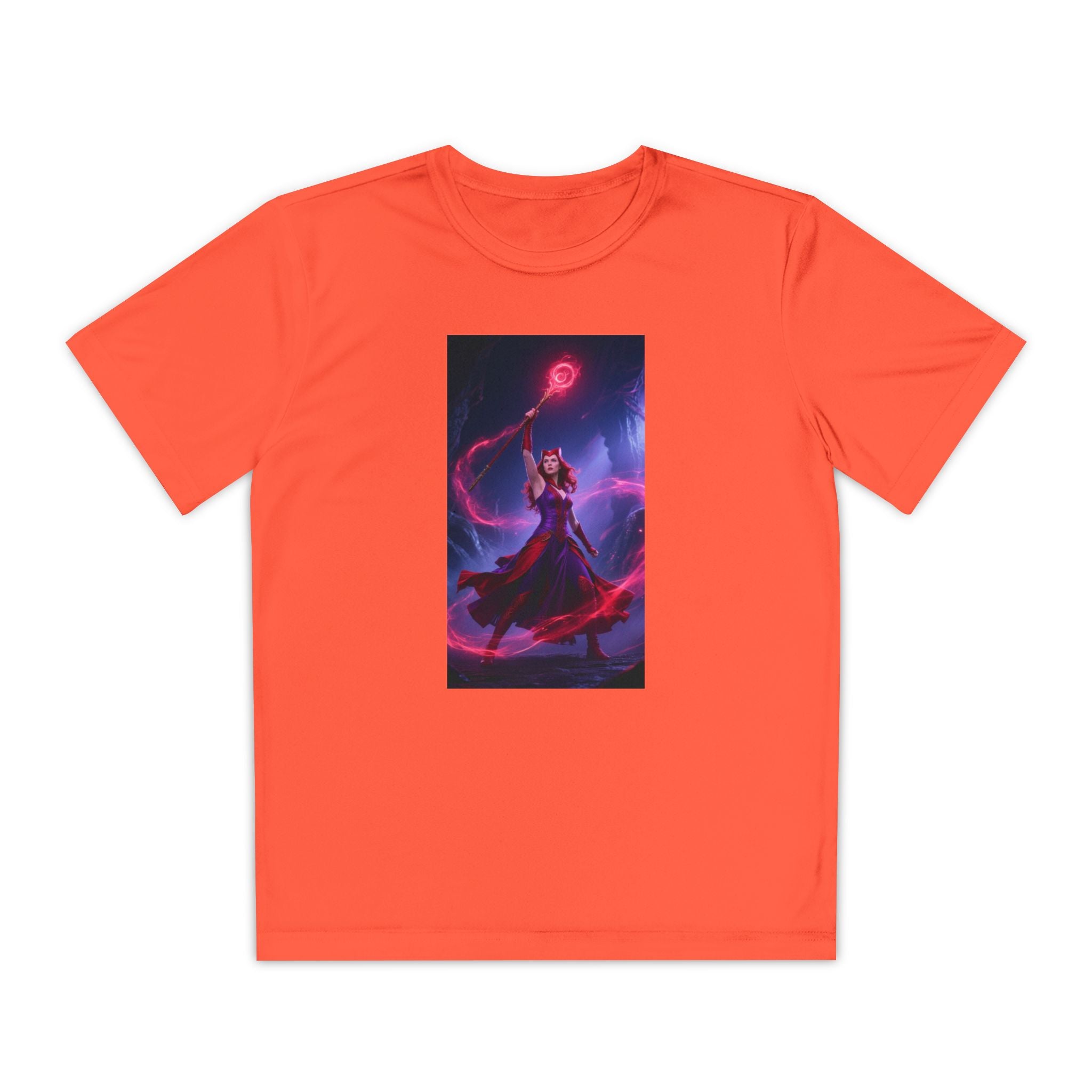 Superhero Youth T-Shirt Sports Graphic Tee, Cool Athletic Shirt for Kids