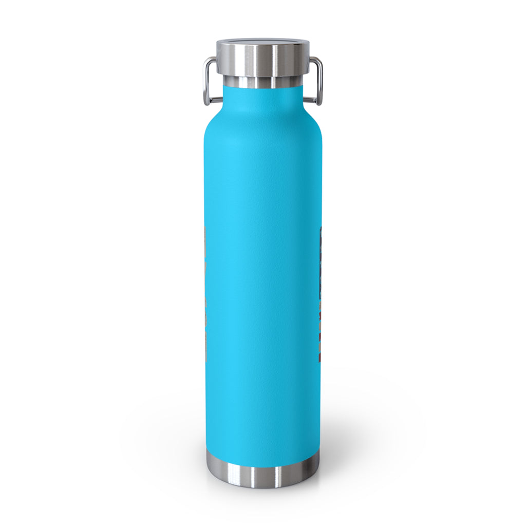 Faith Family Firearms Freedom Flag Patriotic Copper Insulated Water Bottle