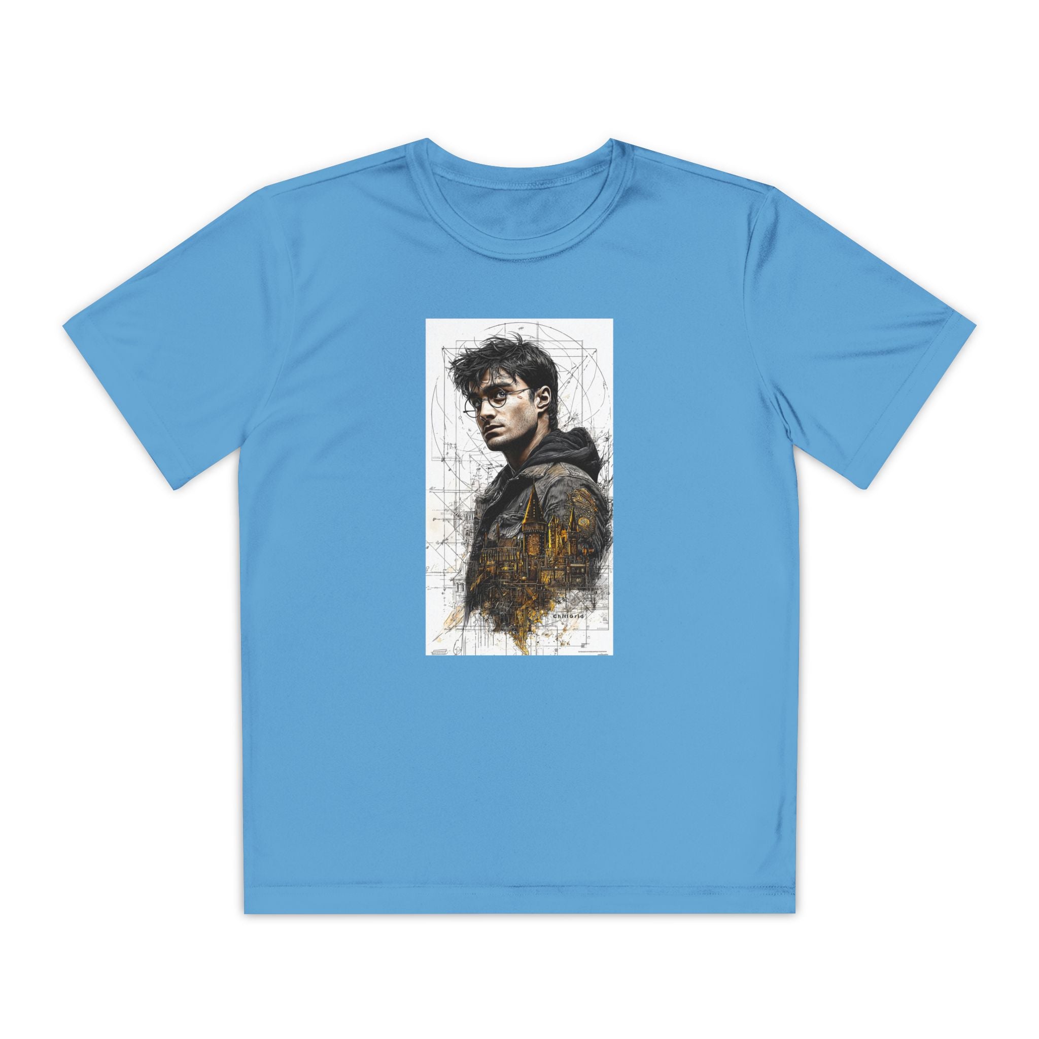 Youth Competitor Tee - Harry Potter, Wizard School Shirt, Magical Kids Top, Hogwarts Fan Gift, Sorcerer's Stone T-Shirt