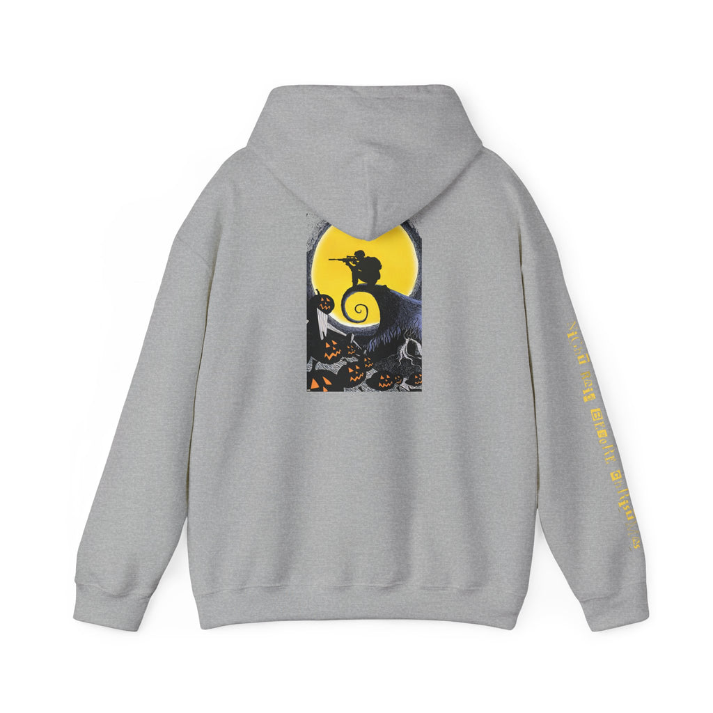 Night Raid Before Christmas Patriotic Hoodie Rebel Spirit Unisex Hoodie