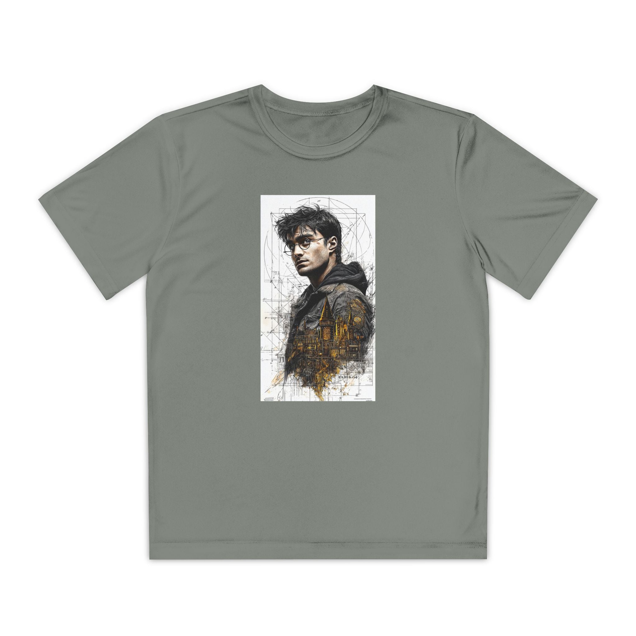 Youth Competitor Tee - Harry Potter, Wizard School Shirt, Magical Kids Top, Hogwarts Fan Gift, Sorcerer's Stone T-Shirt