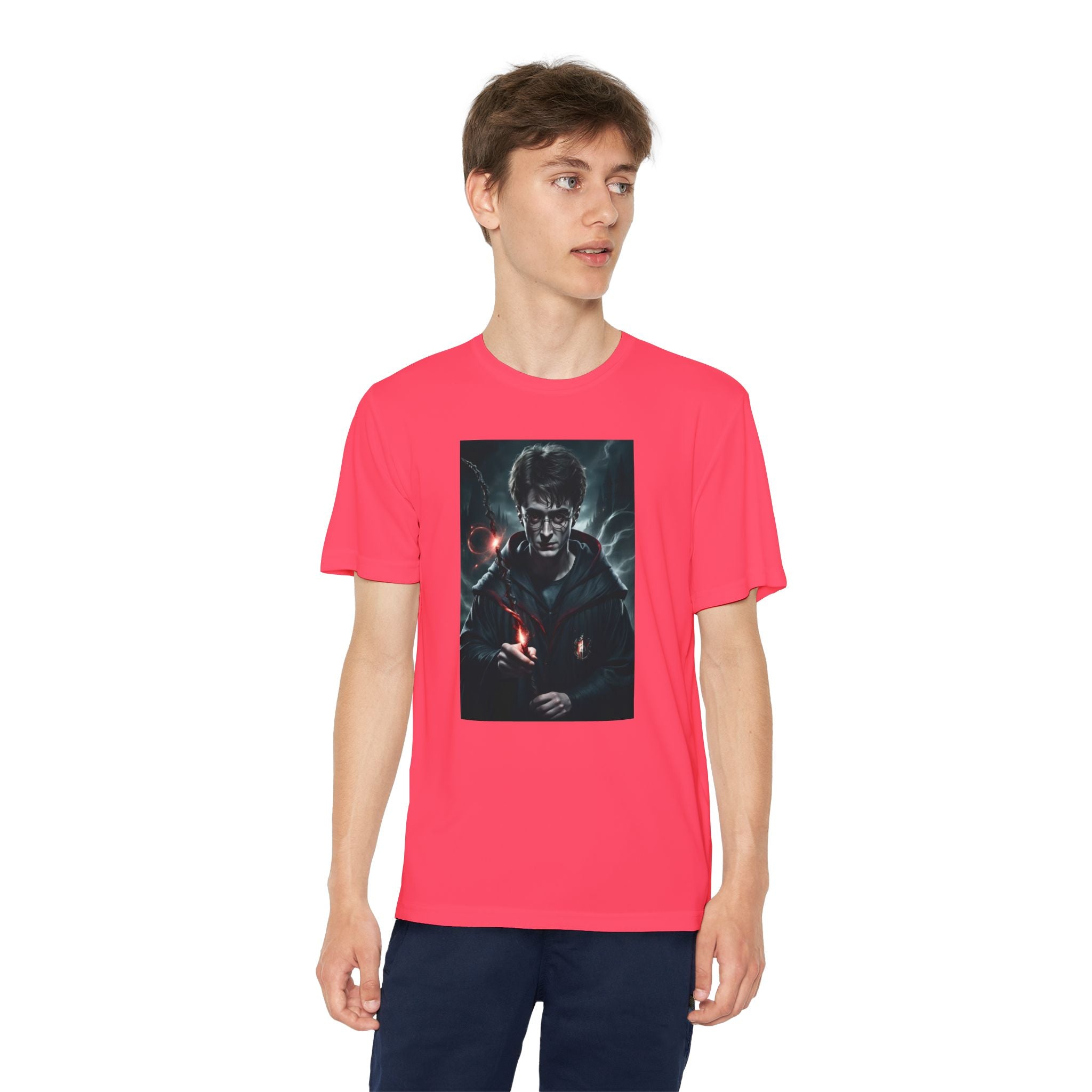 Youth Competitor Tee - Harry Potter, Wizard School Shirt, Magical Kids Top, Hogwarts Fan Gift, Sorcerer's Stone T-Shirt