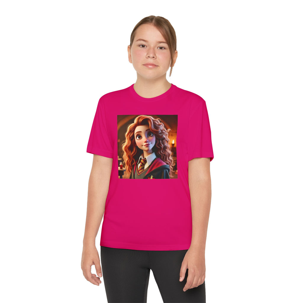 Youth Competitor Tee - Harry Potter, Wizard School Shirt, Magical Kids Top, Hogwarts Fan Gift, Sorcerer's Stone T-Shirt