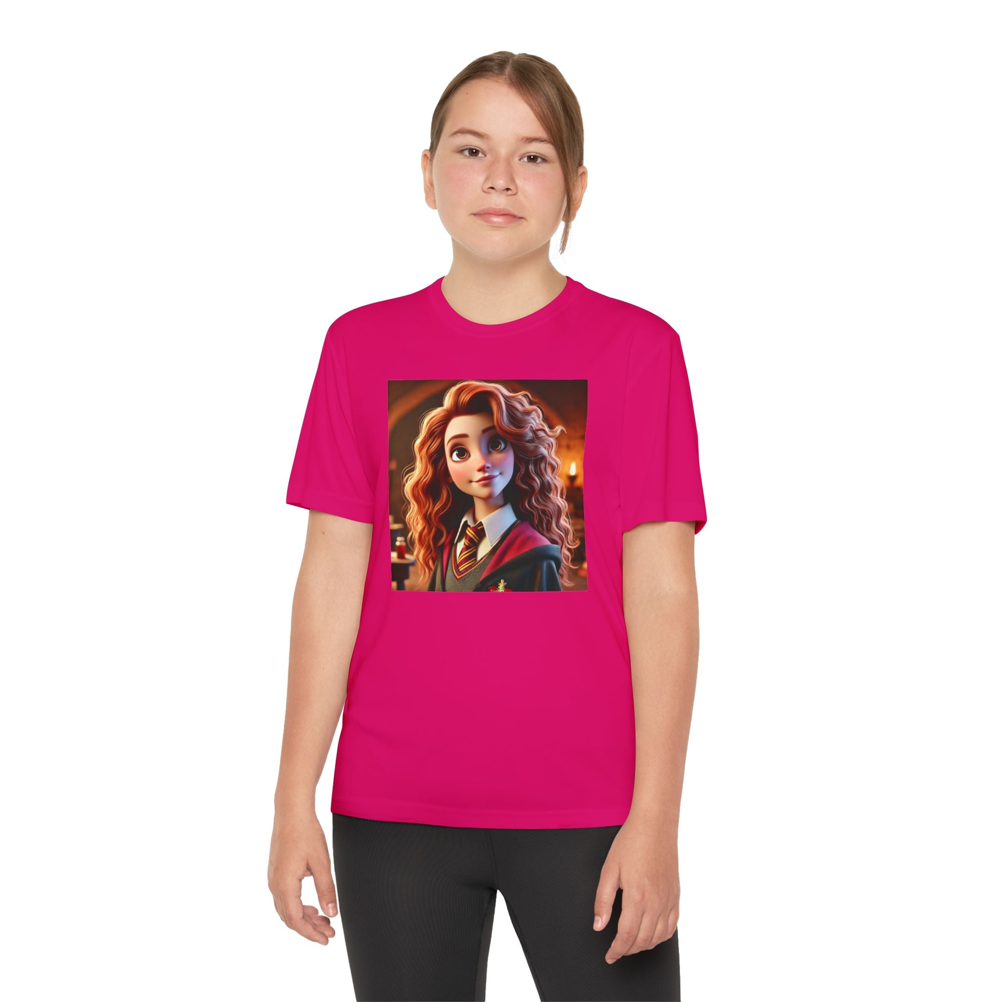 Youth Competitor Tee - Harry Potter, Wizard School Shirt, Magical Kids Top, Hogwarts Fan Gift, Sorcerer's Stone T-Shirt