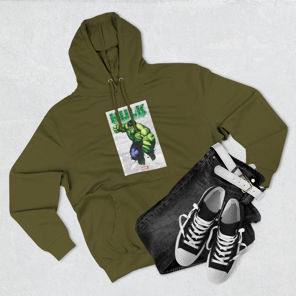 The Incredible Hulk Three-Panel Fleece Hoodie