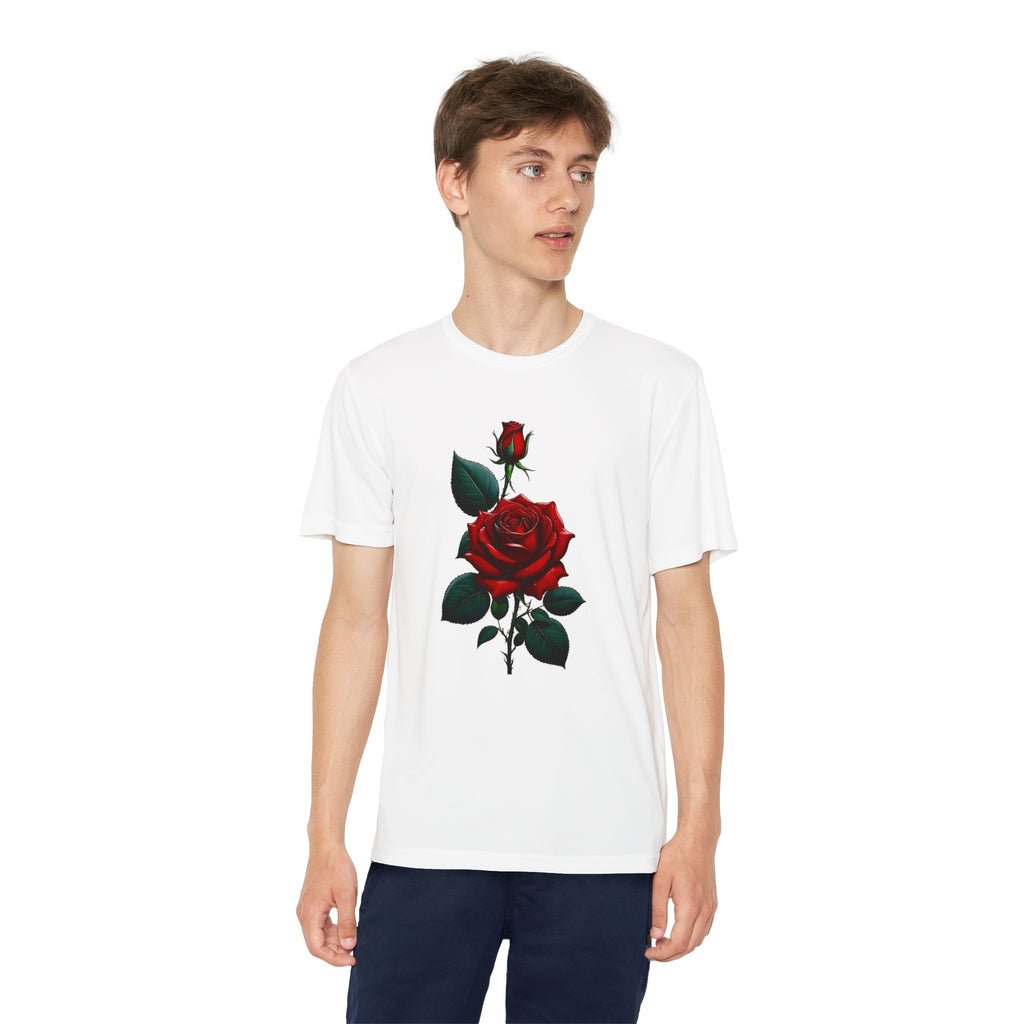 Flower Youth Tshirt, Girls Floral Tee, Kids Spring Shirt, Children's Botanical Top, Teen Blossom T-Shirt
