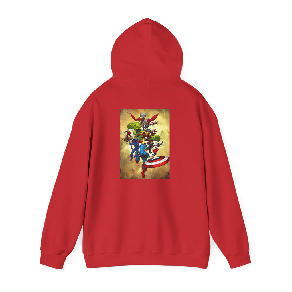 Hooded Sweatshirt - The Avengers Design