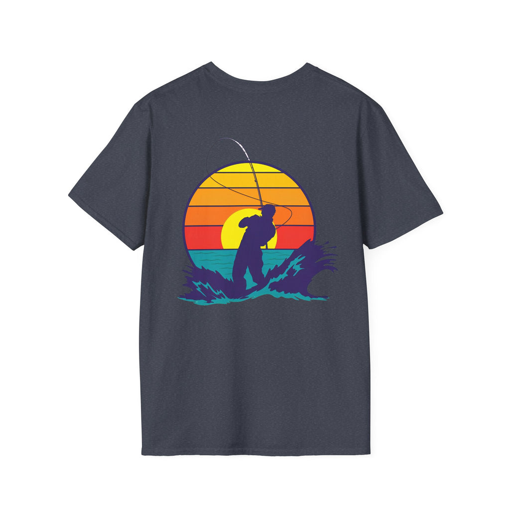 Patriotic Fishing t-shirt, American Flag Tee, 4th of July Shirt, USA Independence Day Top, Patriotic Graphic Tee, Unisex Patriotic