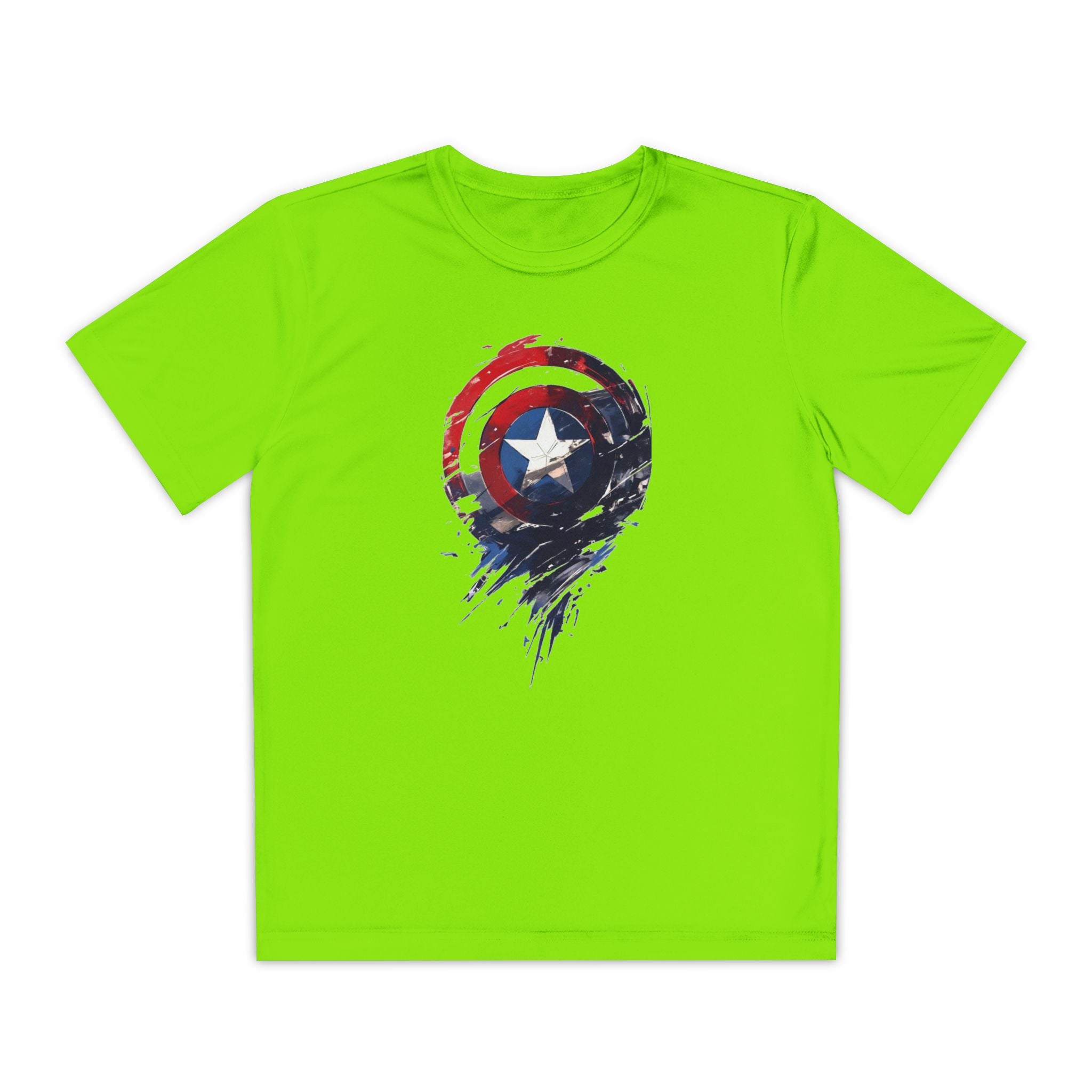 Advengers Youth T-Shirt Sports Graphic Tee, Cool Athletic Shirt for Kids