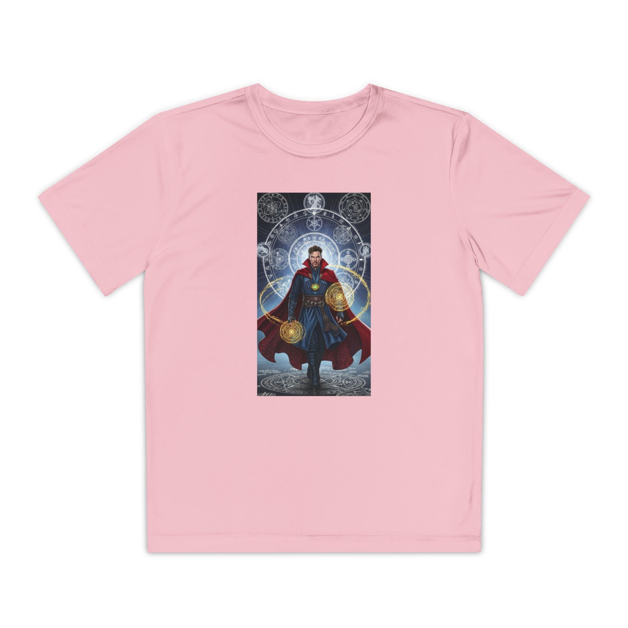 Superhero Youth T-Shirt Sports Graphic Tee, Cool Athletic Shirt for Kids, Perfect for Sports Events, Team Spirit