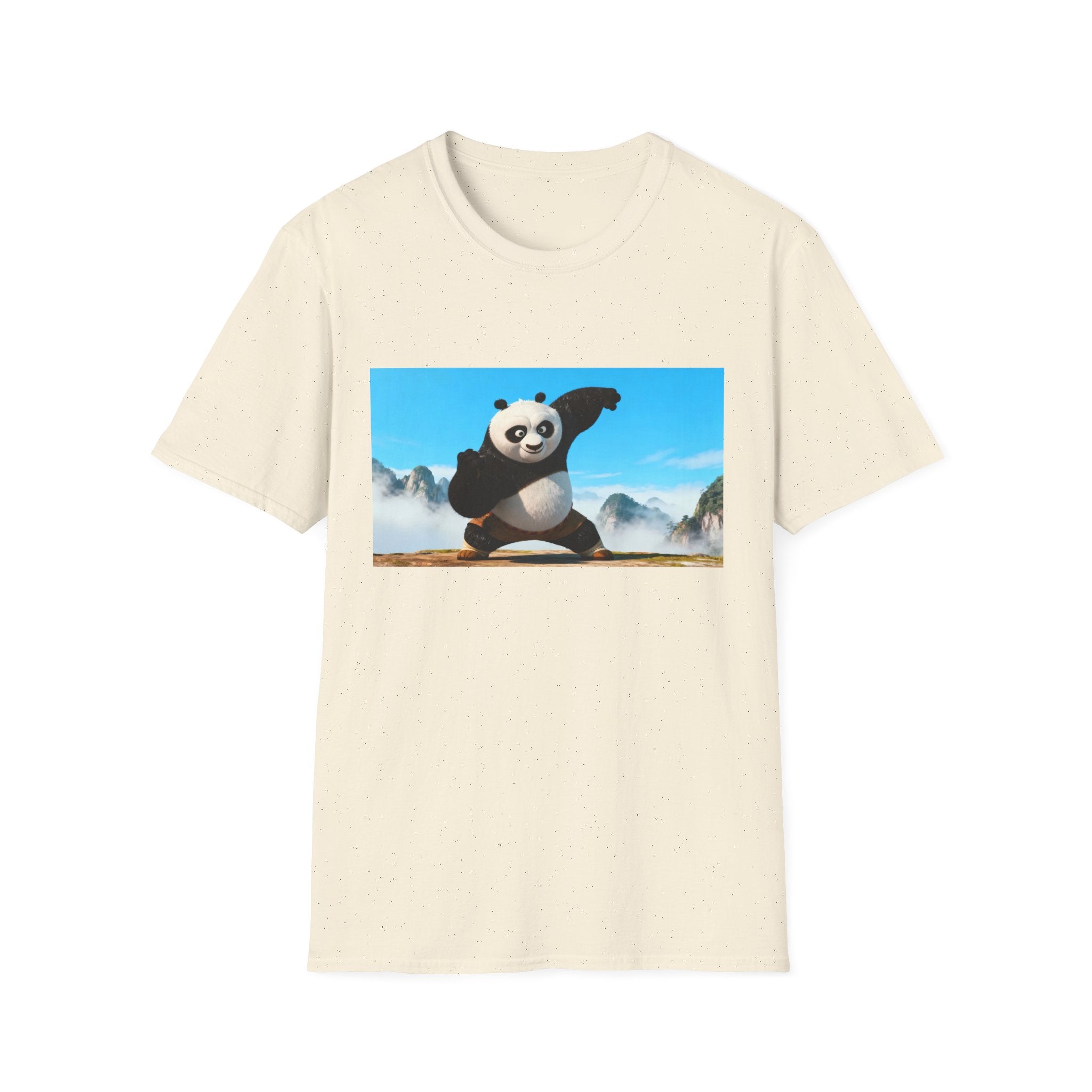 Kung Fu Panda Unisex Softstyle T-Shirt, DreamWorks Animation Youth Competitor Tee, Graphic Tee, Movie Fan Gift, Cult Classic Shirt, Comfy