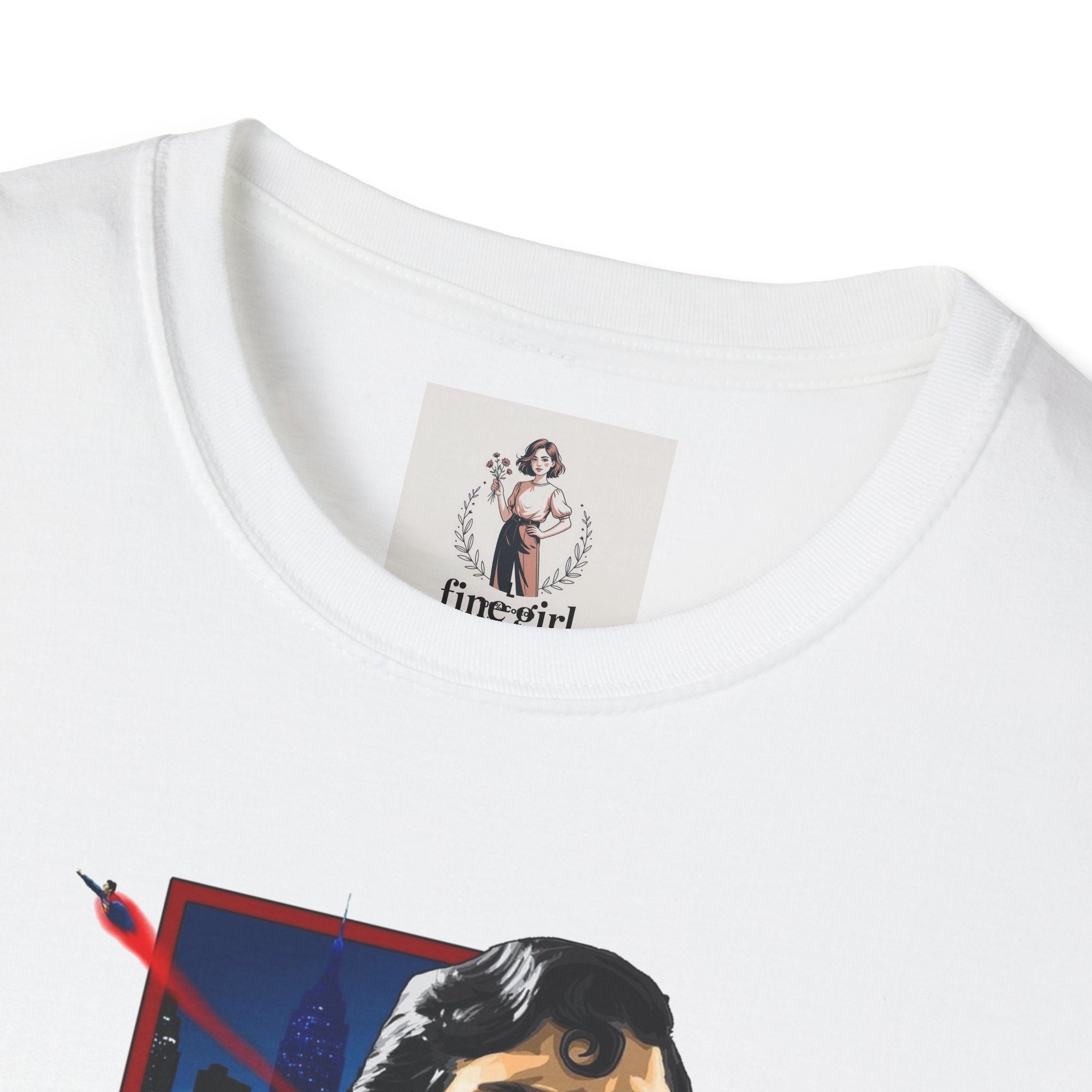 Superman Hero Unisex Softstyle T-Shirt