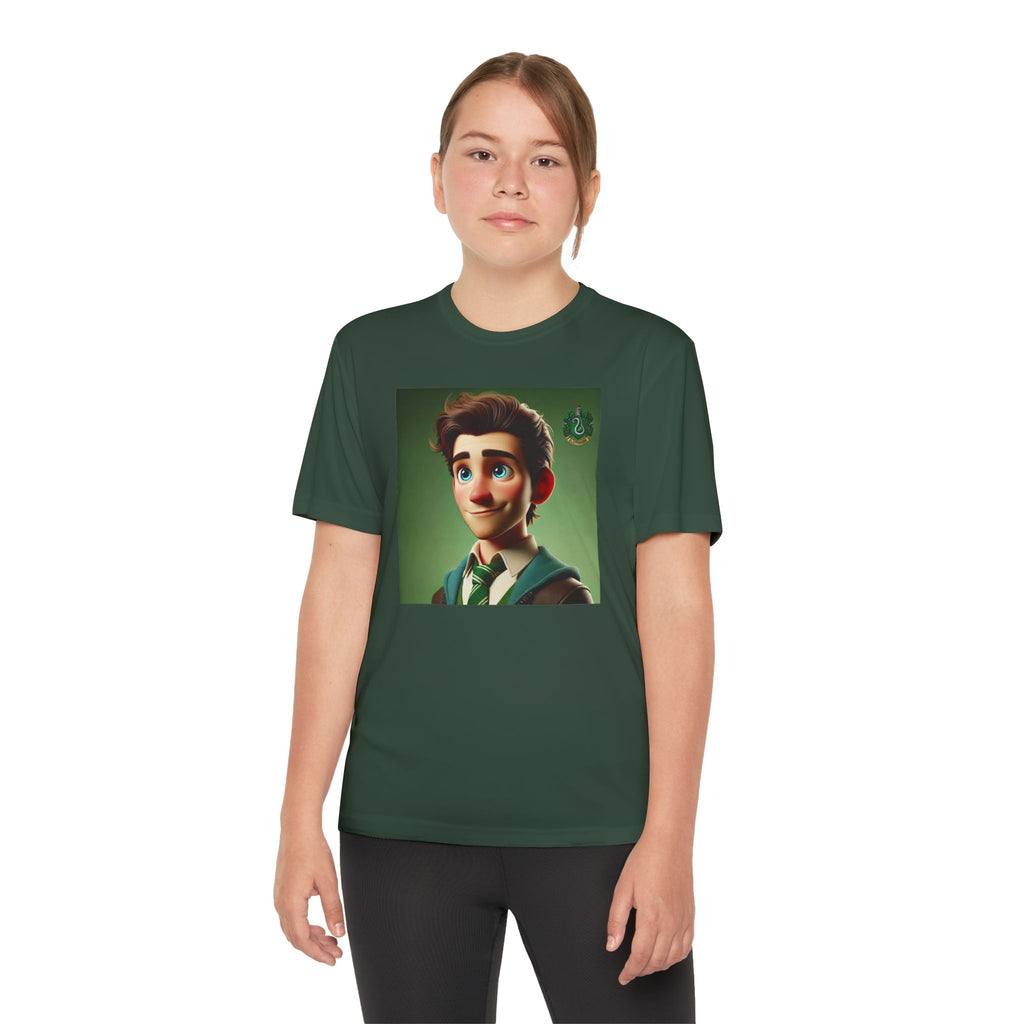 Youth Competitor Tee - Harry Potter, Wizard School Shirt, Magical Kids Top, Hogwarts Fan Gift, Sorcerer's Stone T-Shirt