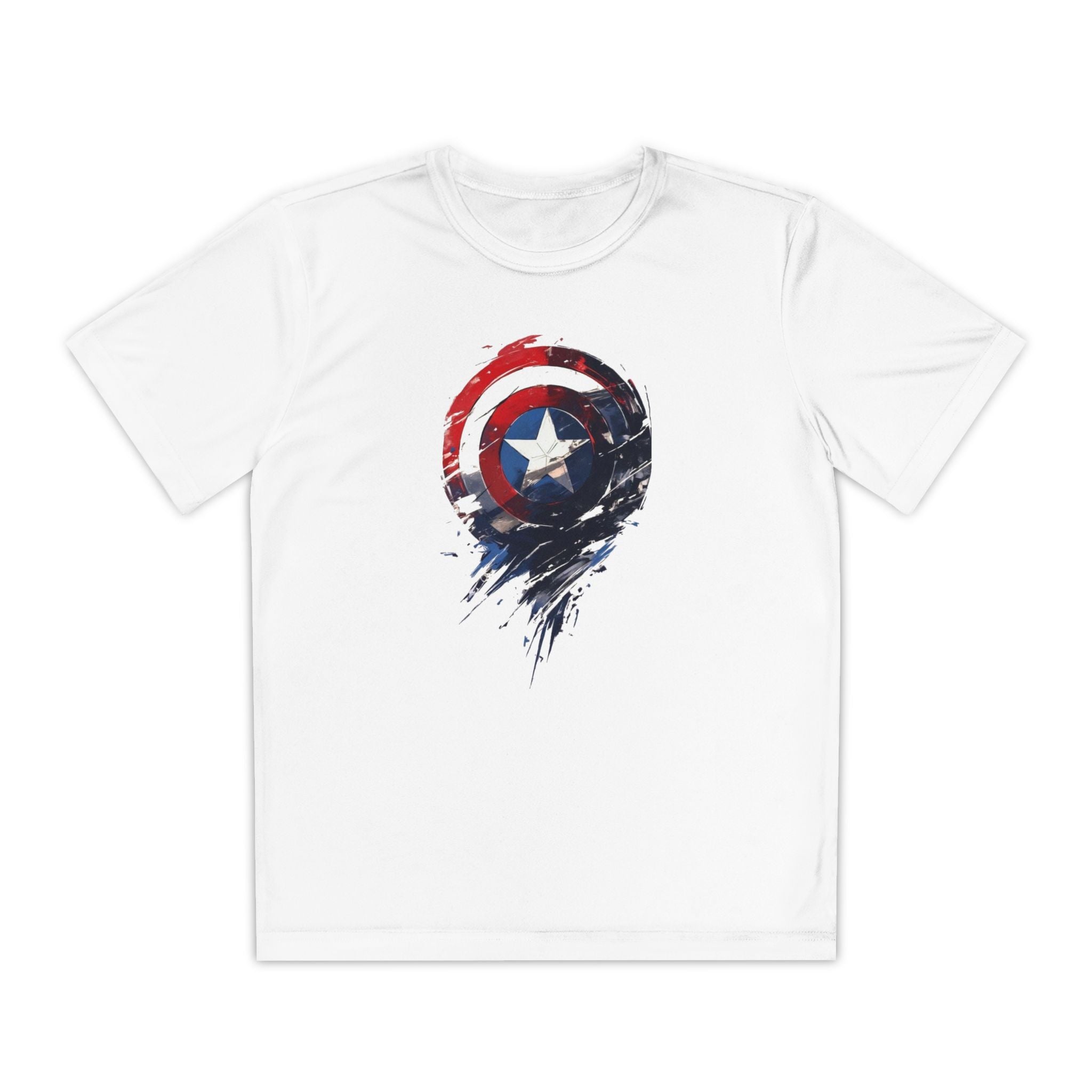 Advengers Youth T-Shirt Sports Graphic Tee, Cool Athletic Shirt for Kids