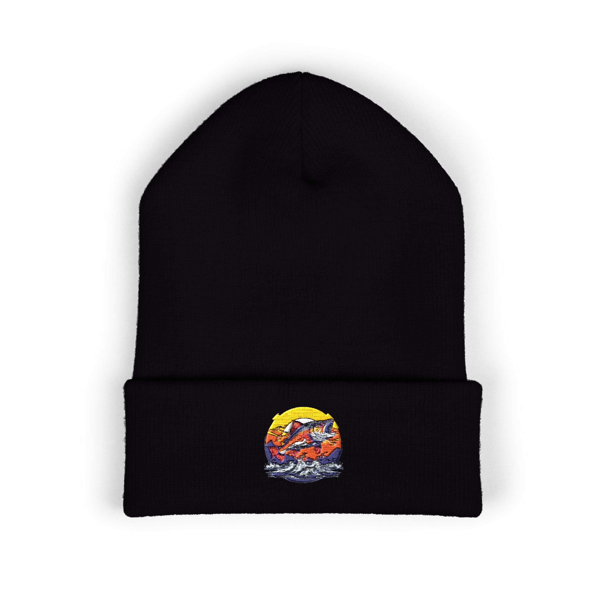 Embroidered Fishing Beanie, Fisherman Gift, Outdoor Apparel, Fishing Gear, Angler Hat, Fishing Lure Beanie