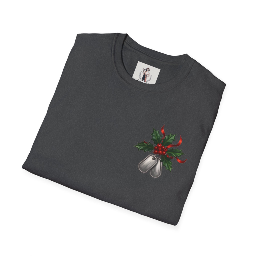 Yule Guard Patriotic Christmas Holiday ~ Unisex Softstyle T-Shirt