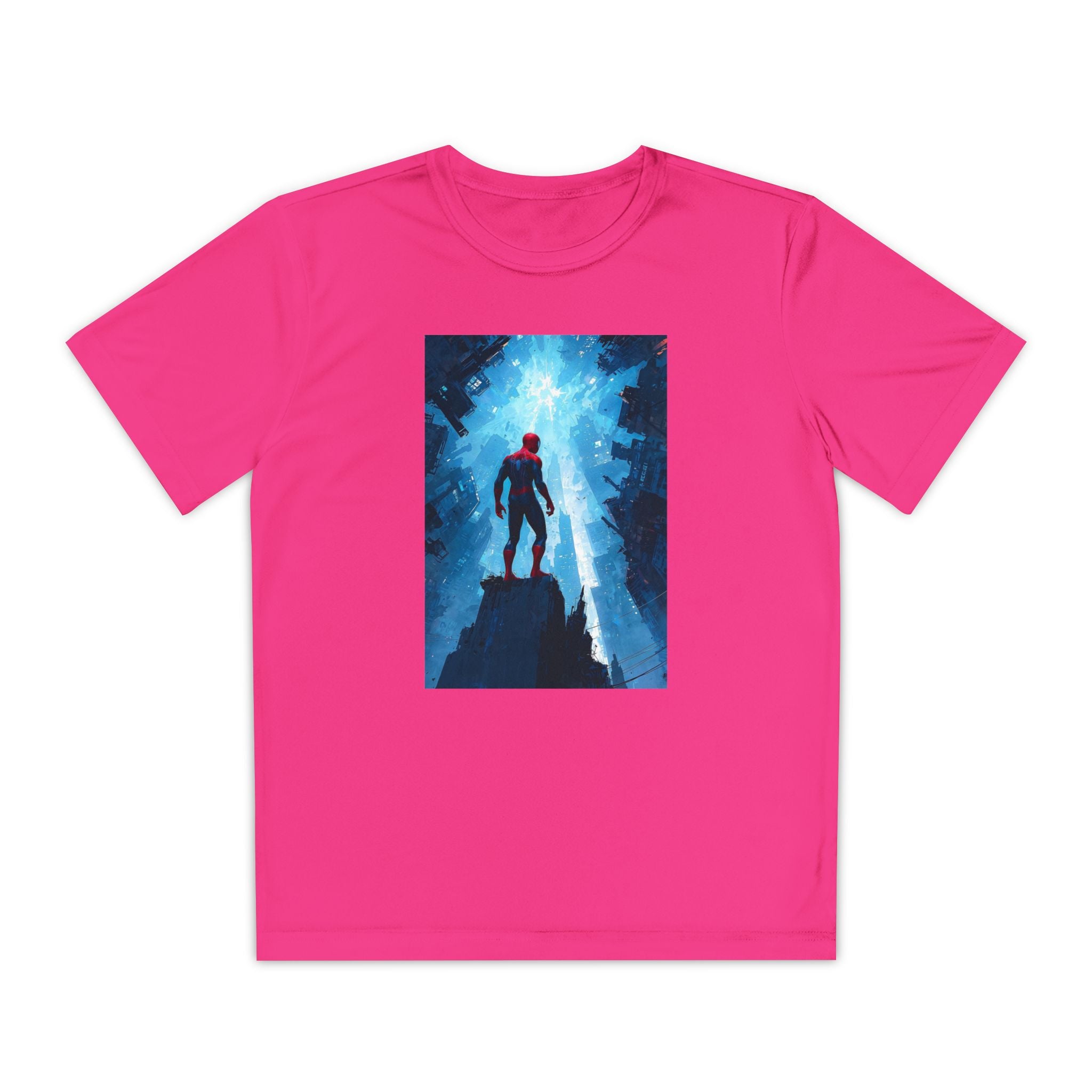 Spiderman Superhero Marvel Youth T-Shirt, Kids Shirt, Comic Book Fan Gift, Superhero Birthday Party, Children's Apparel