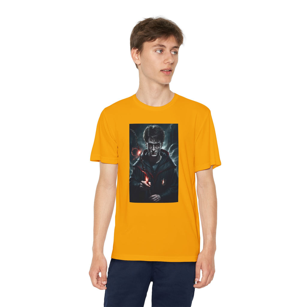 Youth Competitor Tee - Harry Potter, Wizard School Shirt, Magical Kids Top, Hogwarts Fan Gift, Sorcerer's Stone T-Shirt