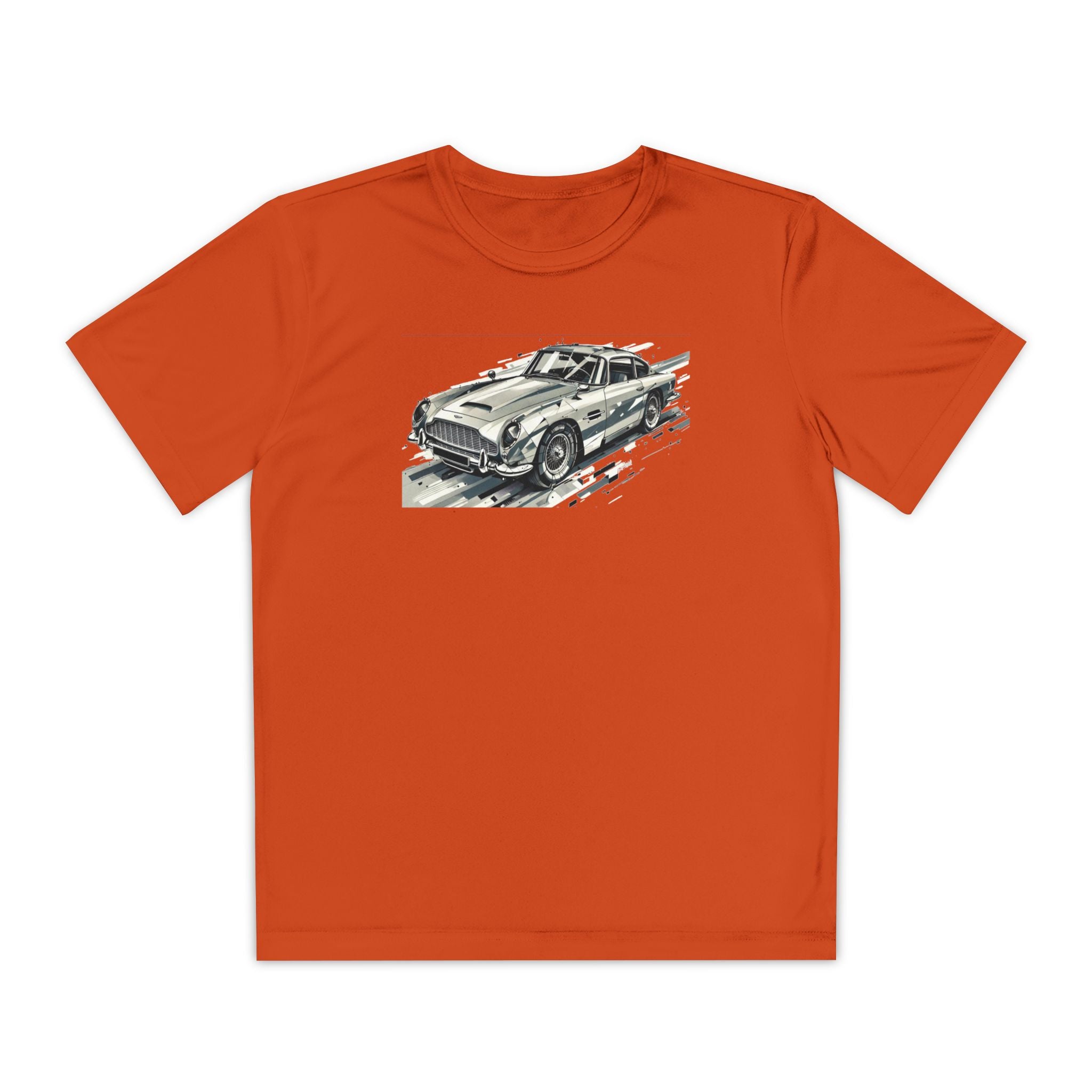 Aston Martin Youth T-Shirt Sports Graphic Tee, Cool Athletic Shirt for Kids, Perfect for Sports Events, Team Spirit