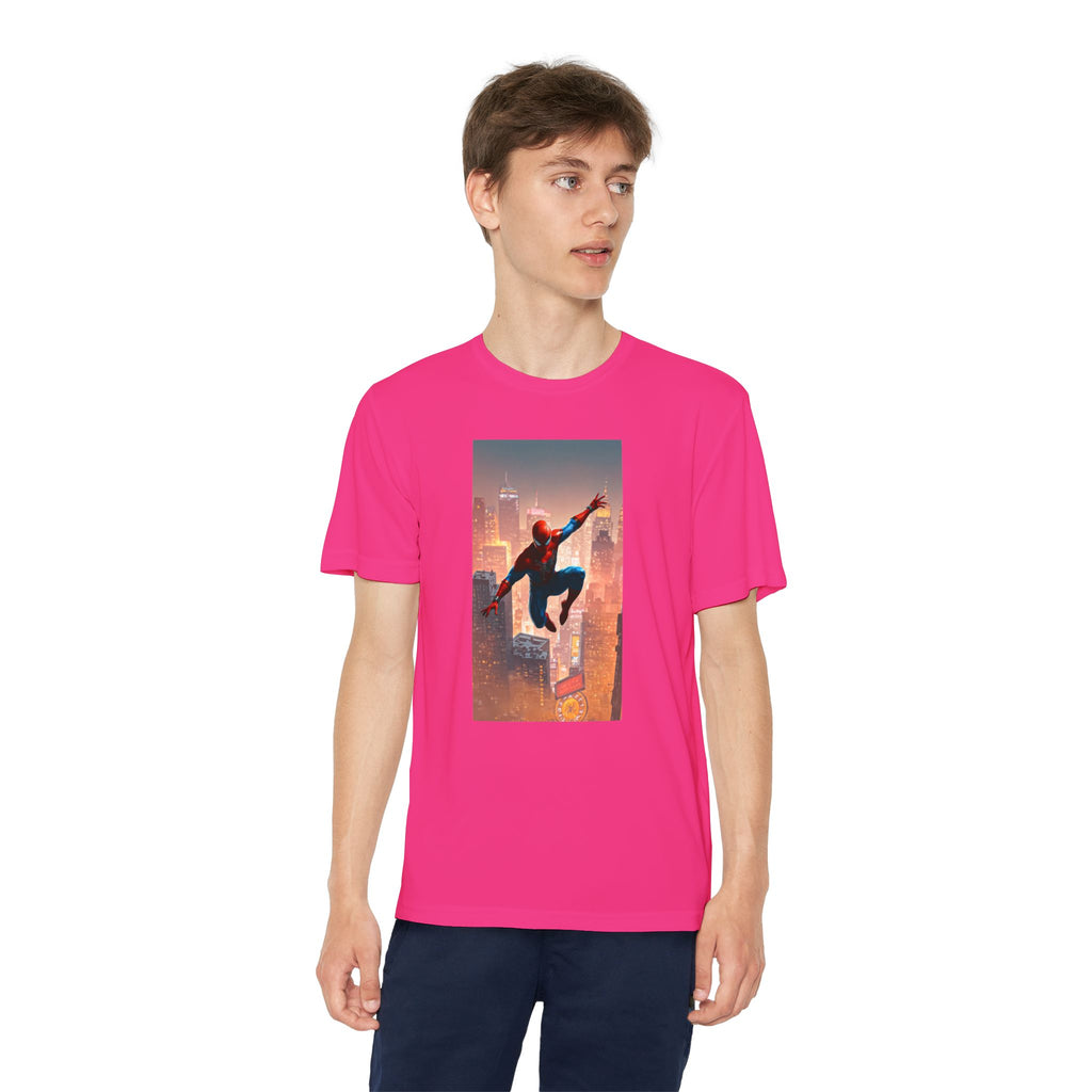 Spiderman Superhero Marvel Youth T-Shirt, Kids Shirt, Comic Book Fan Gift, Superhero Birthday Party, Children's Apparel