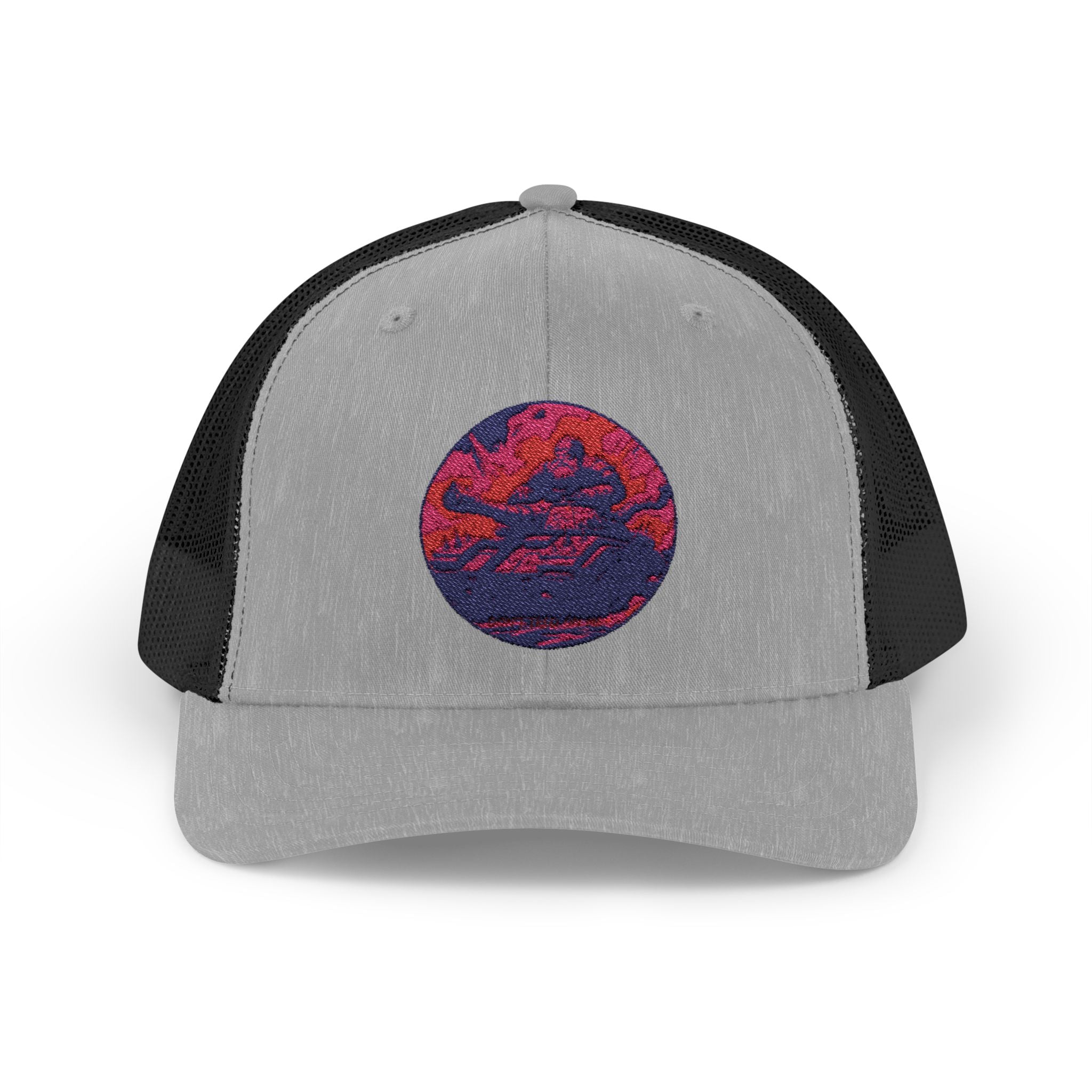 Santa Claus On A Tank Christmas Patriotic, Trucker Cap, Patriotic hat, Truckers Hat, Patriotic Accessories