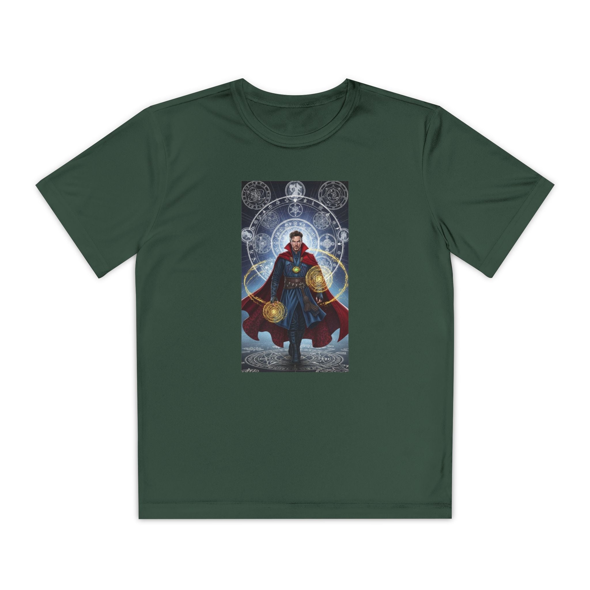 Superhero Youth T-Shirt Sports Graphic Tee, Cool Athletic Shirt for Kids, Perfect for Sports Events, Team Spirit