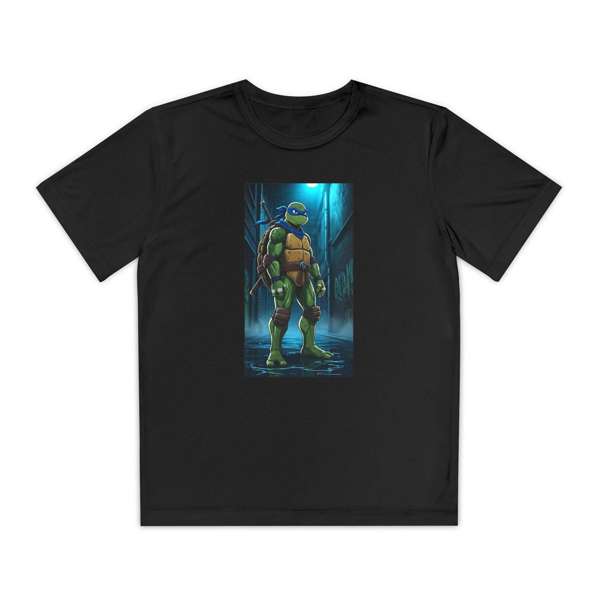 Teenage Mutant Ninja Turtles, Graphic Print Shirt, Kids T-shirt, Cartoon Character Top, Retro Tee, Birthday Gift Shirt