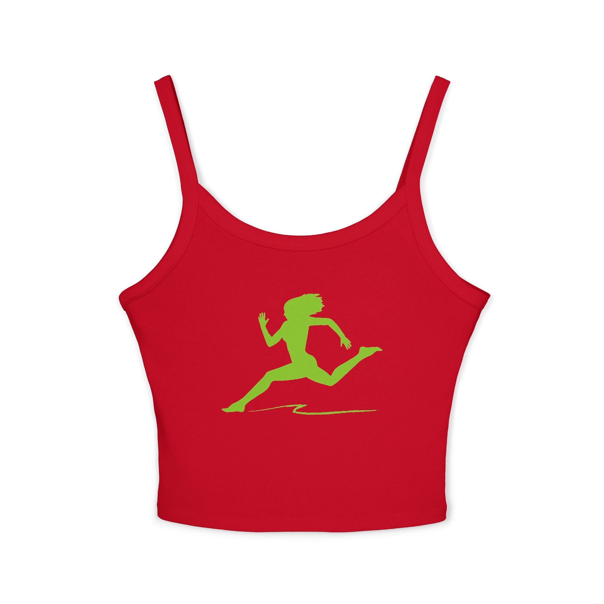 Running Woman Tank Top, Athletic Workout Top, Fitness Sleeveless Shirt, Jogging Muscle Tee, Exercise Gym Cami