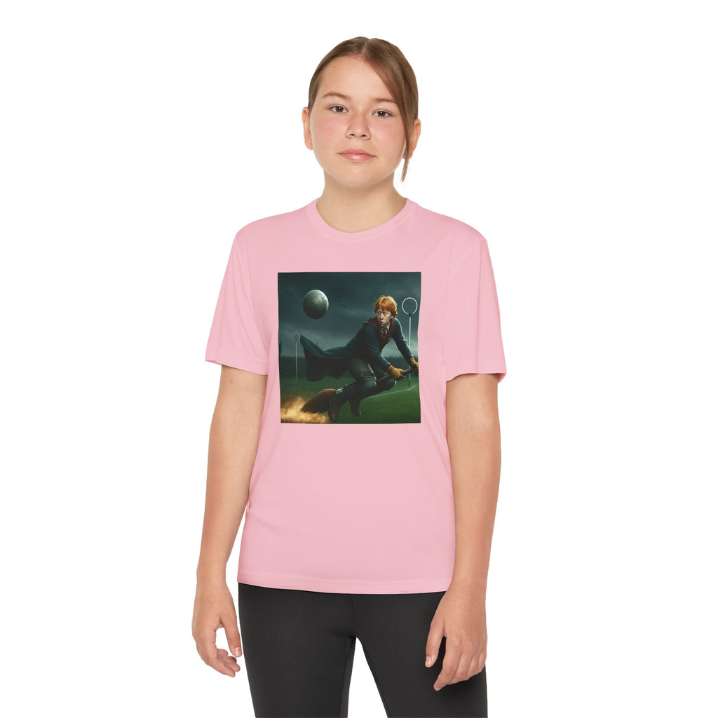 Youth Competitor Tee - Harry Potter, Wizard School Shirt, Magical Kids Top, Hogwarts Fan Gift, Sorcerer's Stone T-Shirt