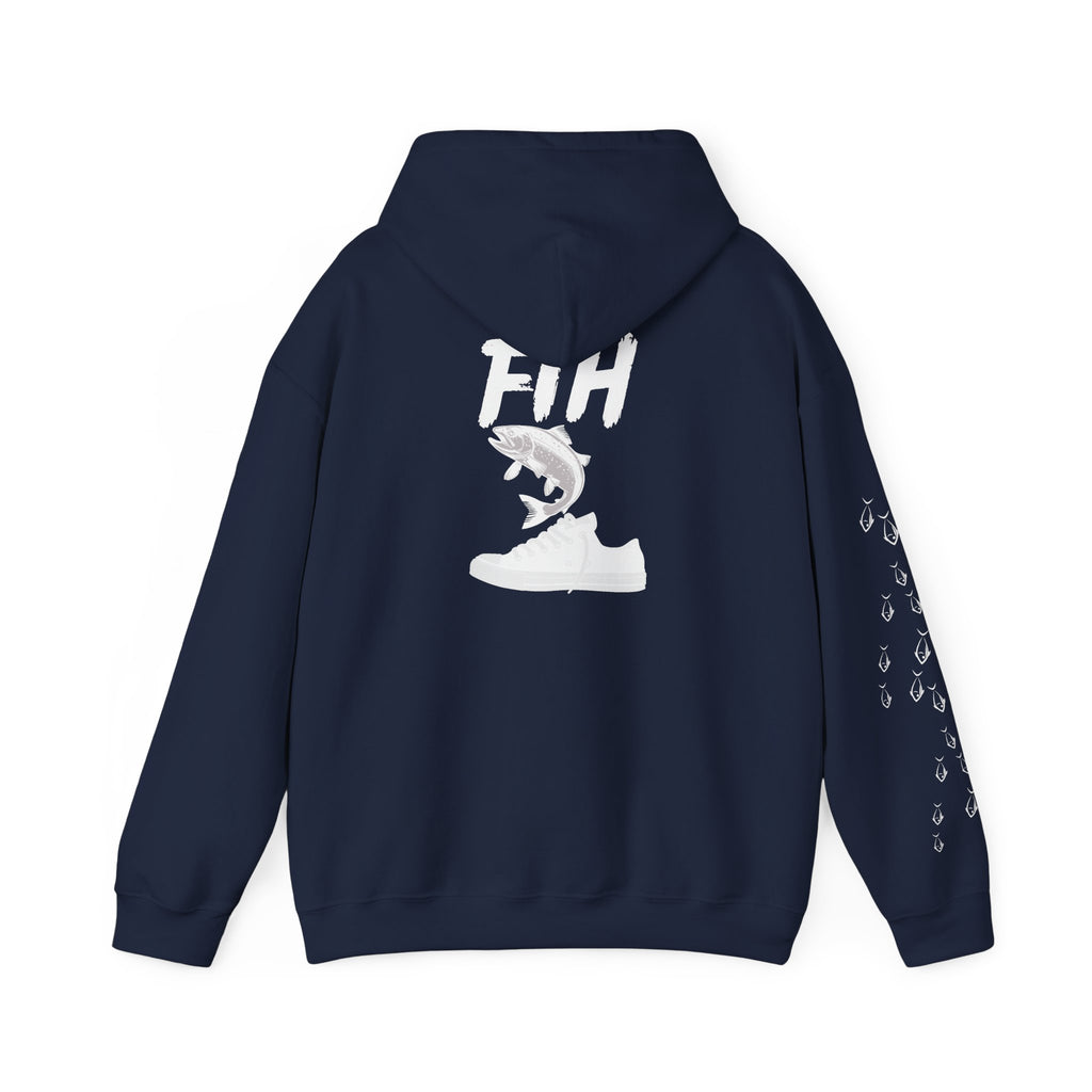 Fishing Patriotic Hoodie, Unisex Sweatshirt, Fisherman Gift, Fishing Apparel, Patriotic Clothing, American Flag Hooded Sweatshirt