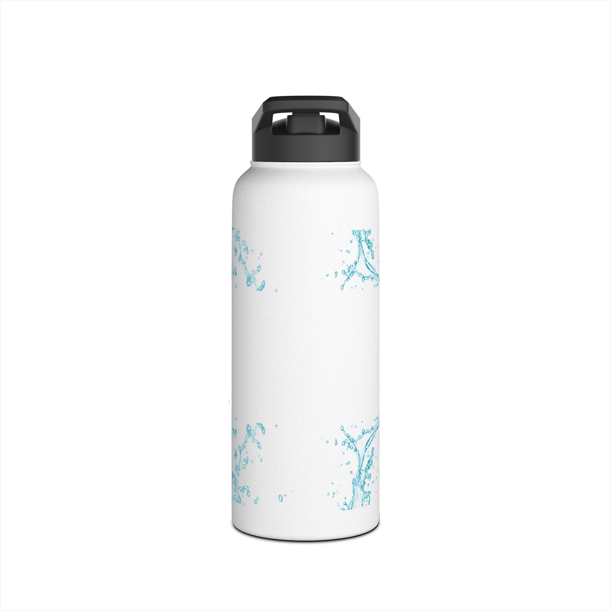 H2O Stainless Steel Water Bottle, Eco-Friendly Hydration for Travel, Sports, Yoga, Gifts, Outdoor Adventures