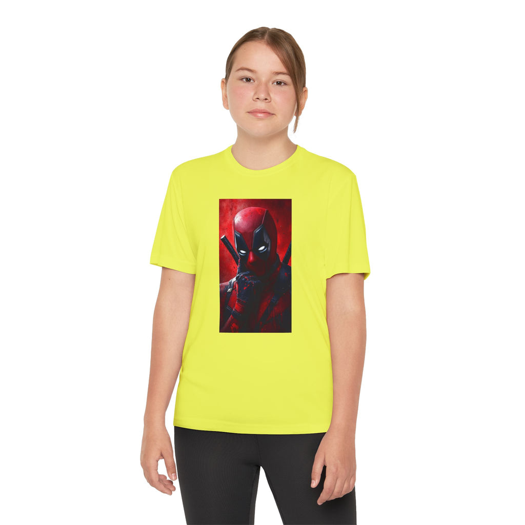 Deadpool Superhero Marvel Patriotic, Kids Graphic T-Shirt, Boys Hero Top, Girls Comic Book Clothing, Birthday