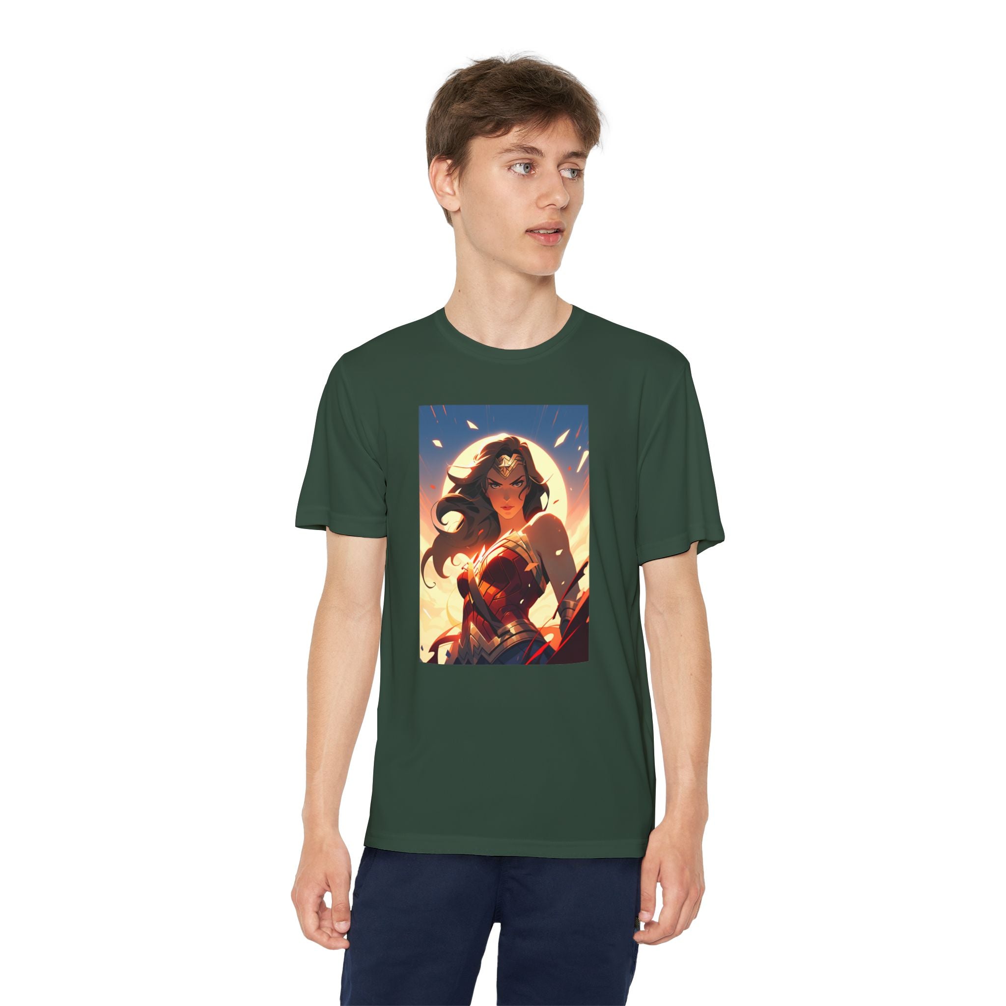 Wonder Woman Superhero Marvel t-shirt, Kids Graphic Tee, Boys Superhero Shirt, Children's Movie Character Top