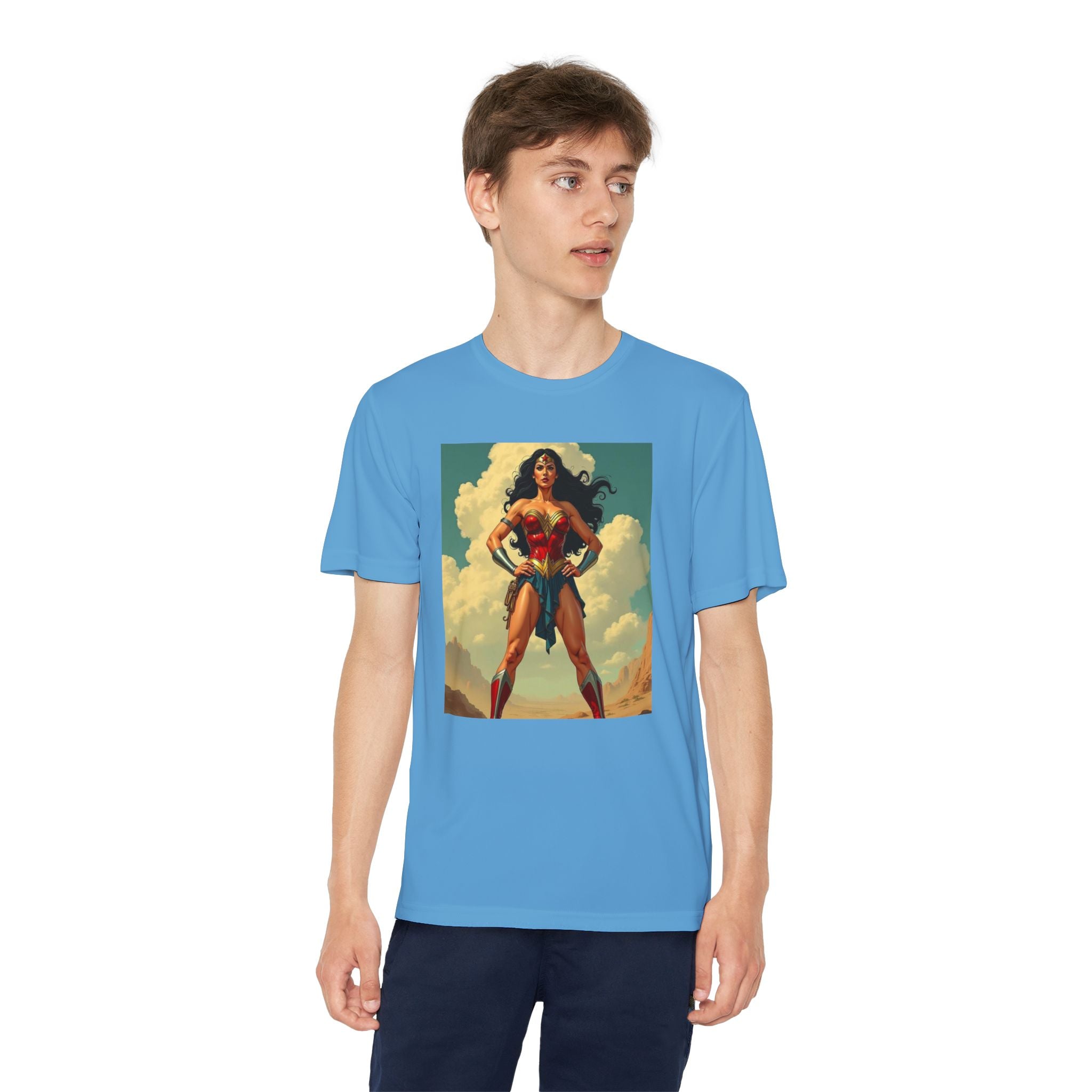 Wonder Woman Superhero Marvel t-shirt, Kids Graphic Tee, Boys Superhero Shirt, Children's Movie Character Top