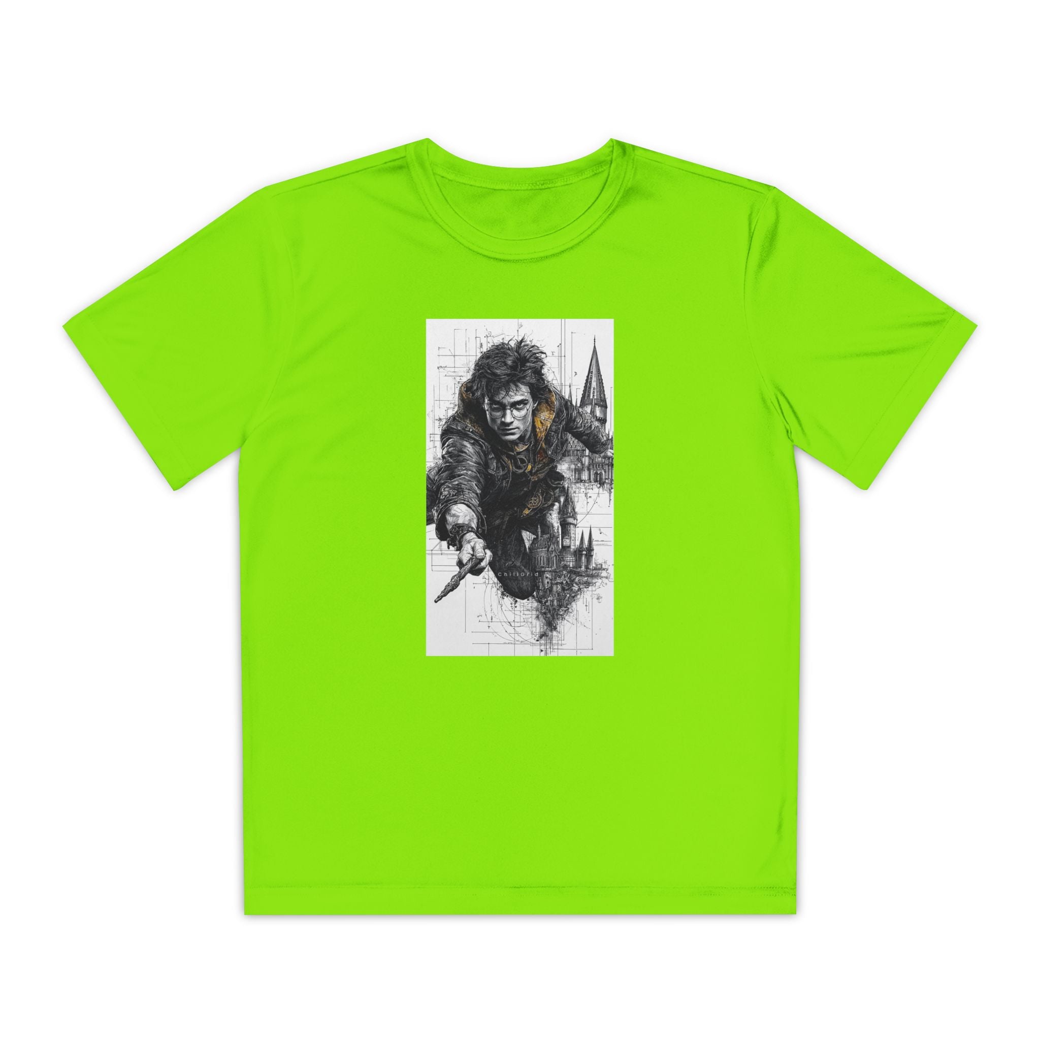 Youth Competitor Tee - Harry Potter, Wizard School Shirt, Magical Kids Top, Hogwarts Fan Gift, Sorcerer's Stone T-Shirt