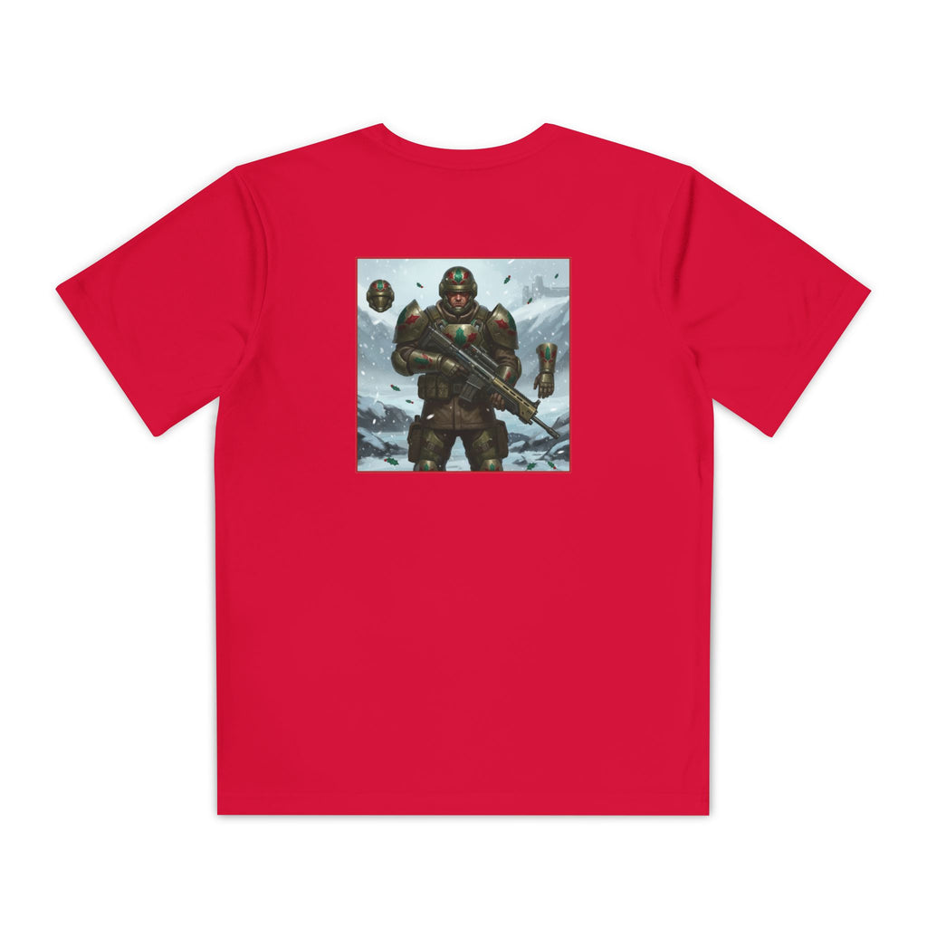 Yule Guard Patriotic Christmas Holiday ~ Youth T-Shirt, Unisex Softstyle T-Shirt