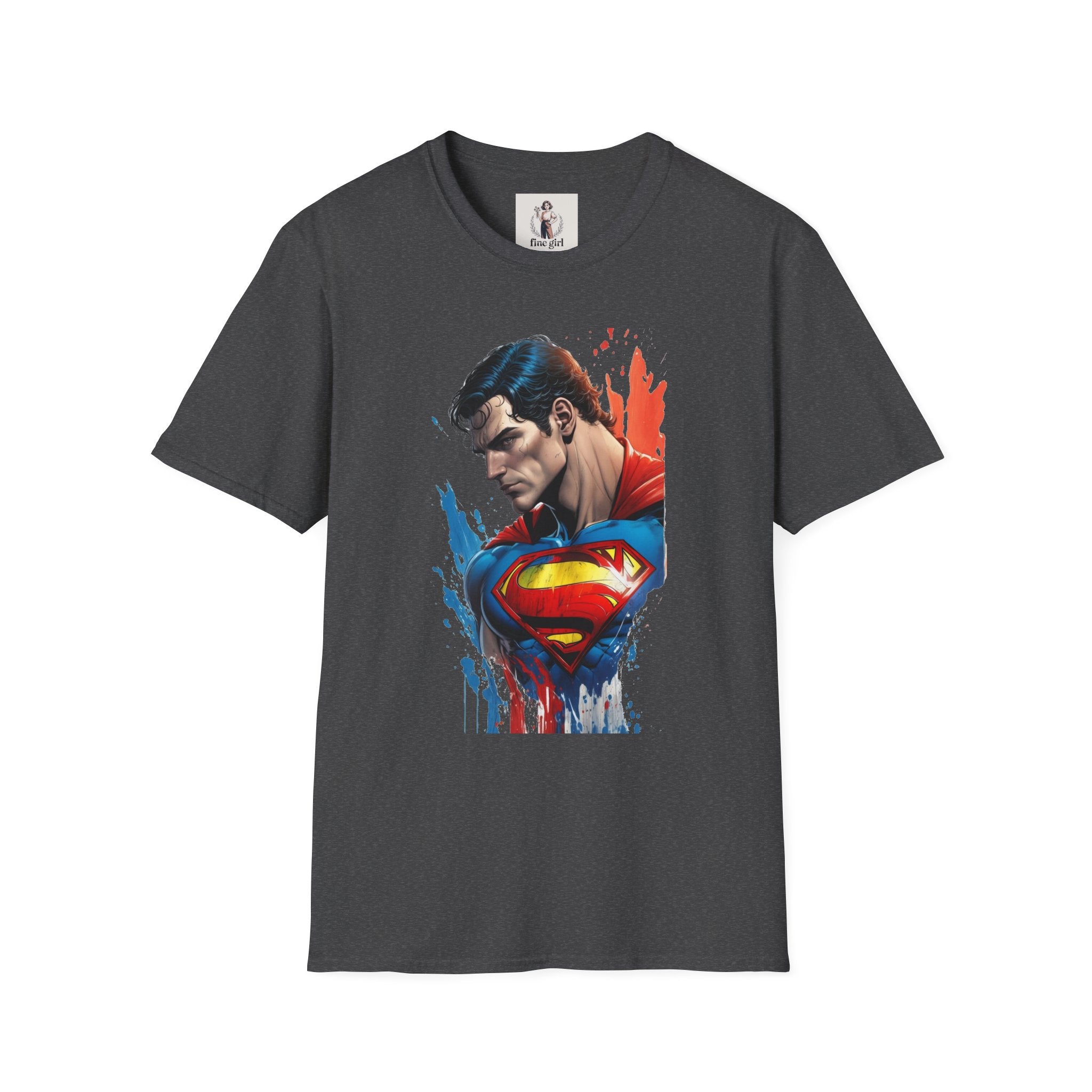 Superman Hero Unisex Softstyle T-Shirt