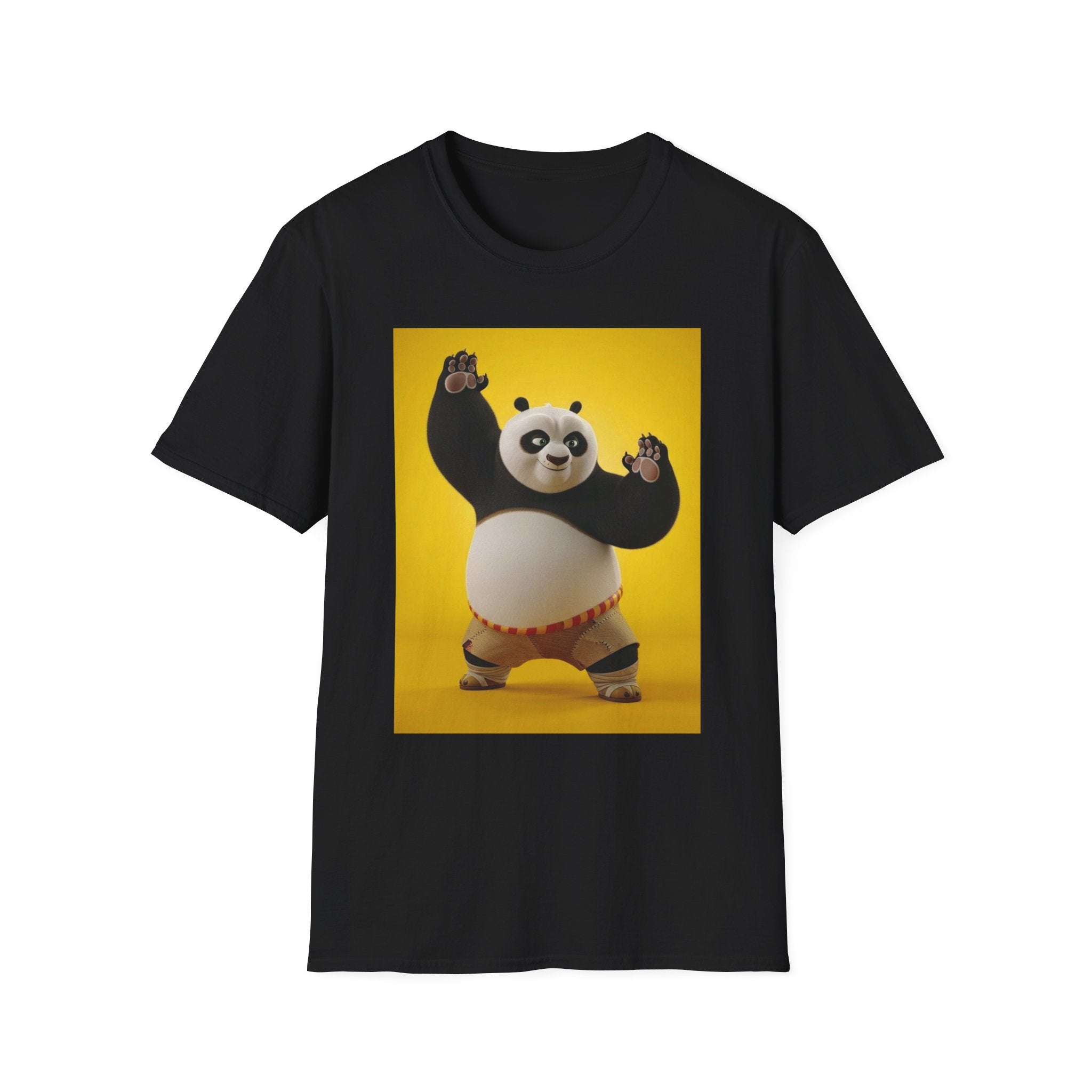 Kung Fu Panda Unisex Softstyle T-Shirt, DreamWorks Animation Youth Competitor Tee, Graphic Tee, Movie Fan Gift, Cult Classic Shirt, Comfy