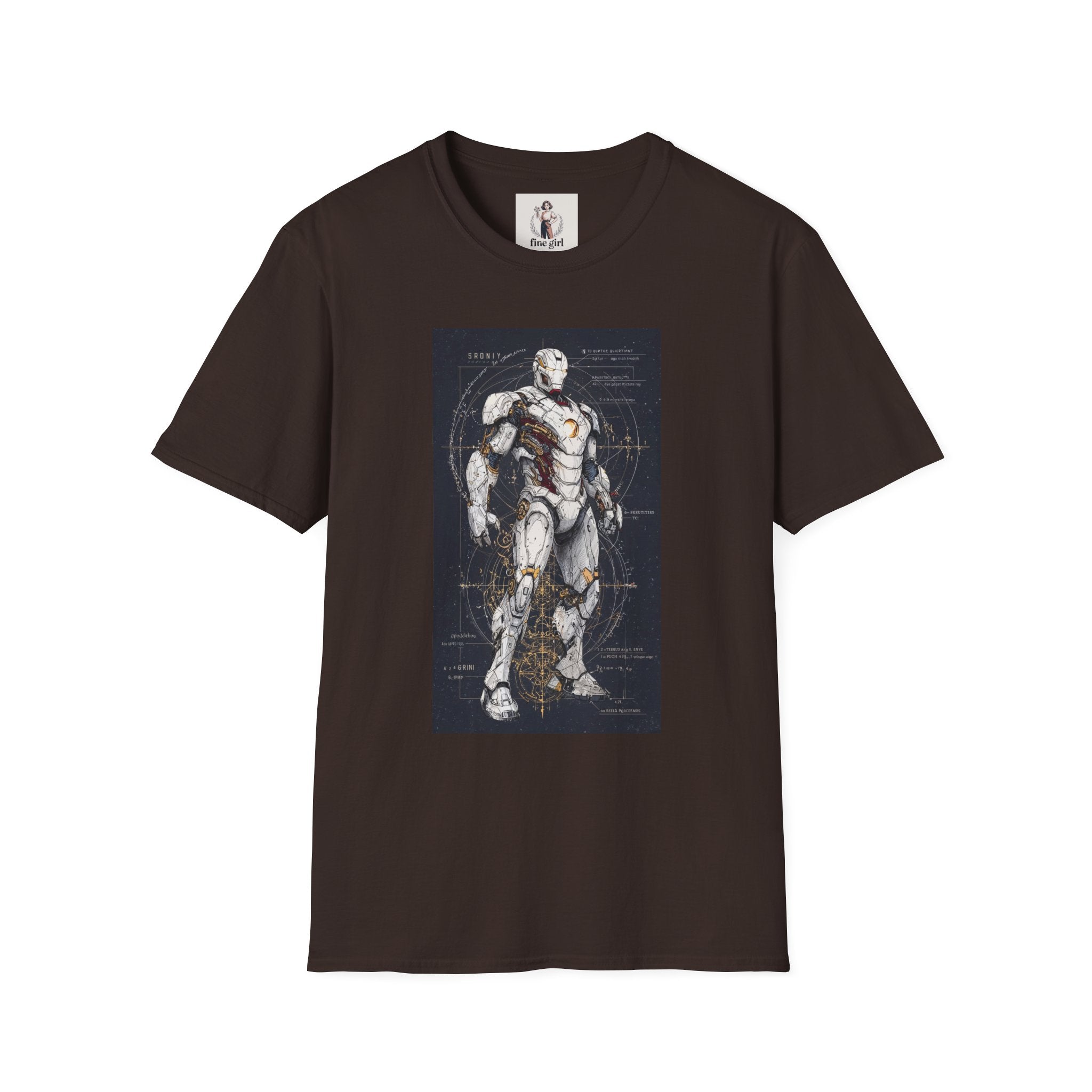 Ironman Superhero Marvel Unisex Softstyle T-Shirt, Comic Book Tee, Geeky Clothing, Cosplay Costume Top