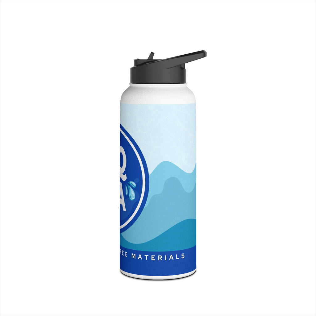 Aqua Stainless Steel Water Bottle, Eco-Friendly Hydration for Travel, Sports, Yoga, Gifts, Outdoor Adventures