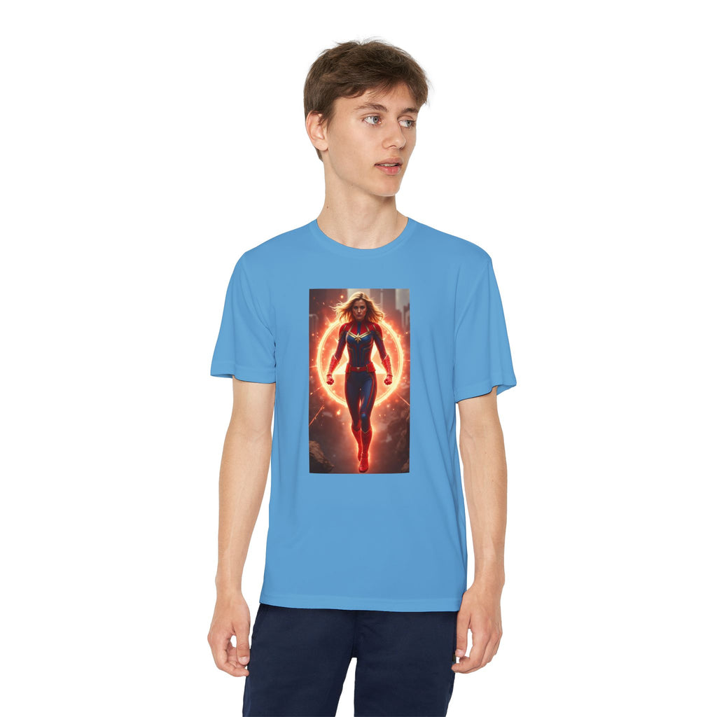 Advengers Youth T-Shirt Sports Graphic Tee, Cool Athletic Shirt for Kids, Perfect for Sports Events, Team Spirit