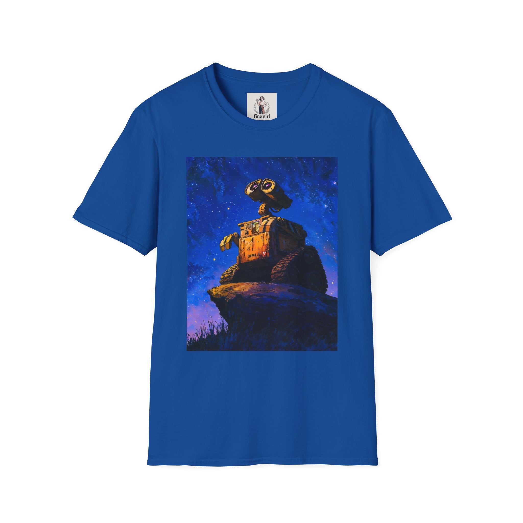 Wall-E Pixar Animation Unisex T-Shirt, Walt Disney Tee, Movie Lover Gift, Graphic Novelty Shirt, Cartoon Character Apparel