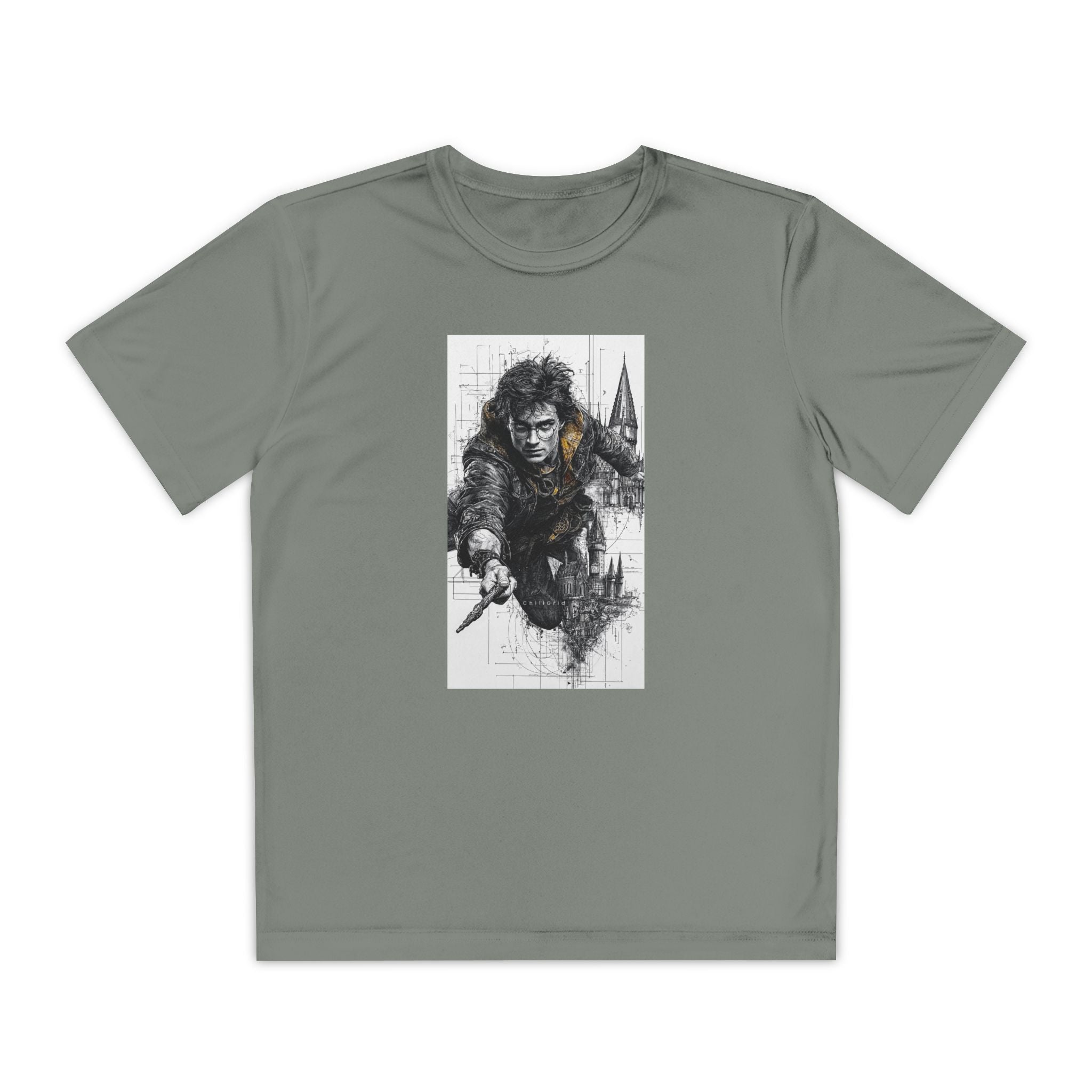Youth Competitor Tee - Harry Potter, Wizard School Shirt, Magical Kids Top, Hogwarts Fan Gift, Sorcerer's Stone T-Shirt