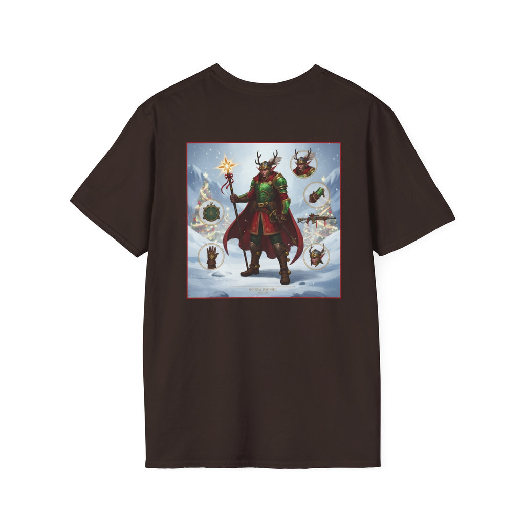 Yule Guard Patriotic Christmas Holiday ~ Unisex Softstyle T-Shirt