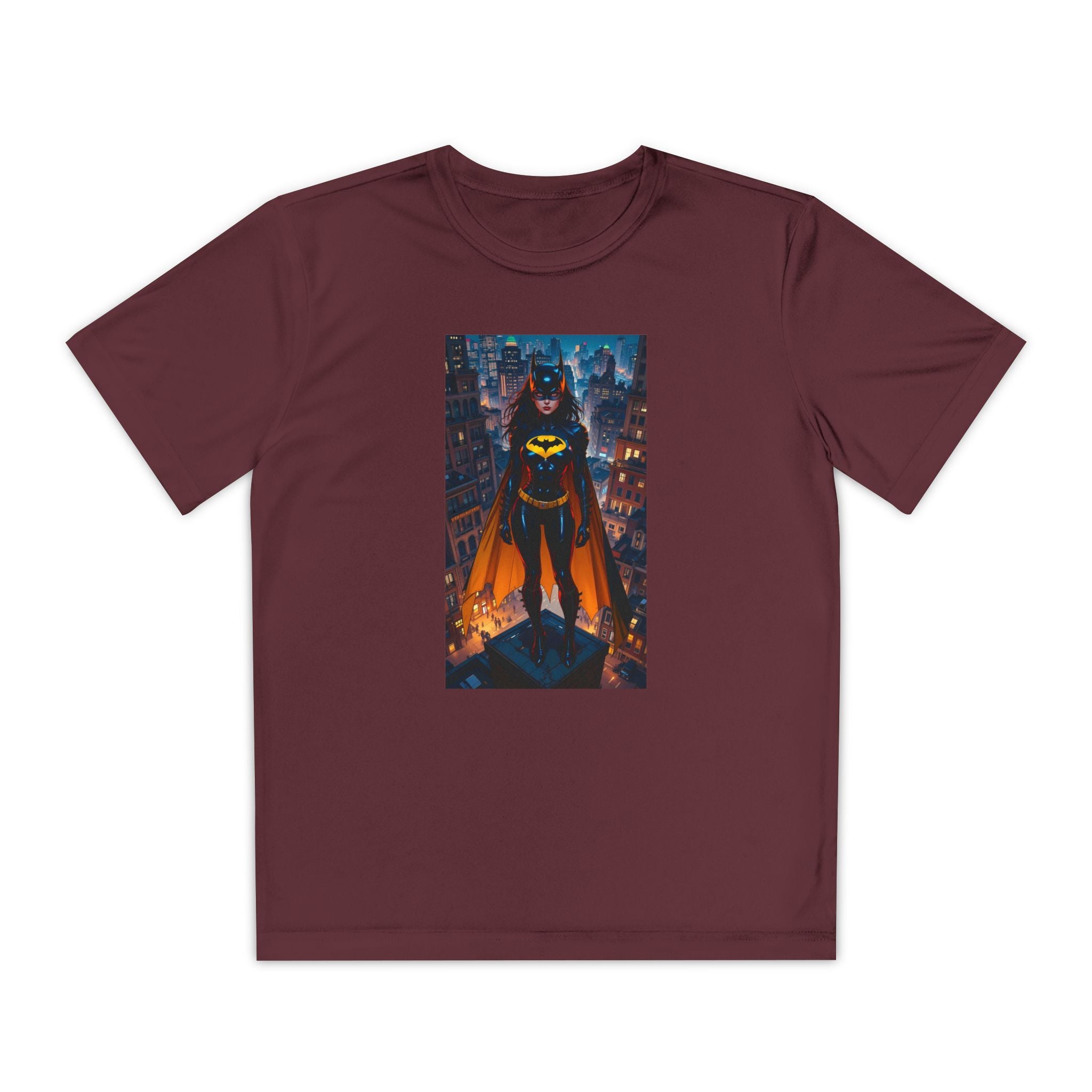 Copy of Superhero Youth T-Shirt Sports Graphic Tee, Cool Athletic Shirt for Kids