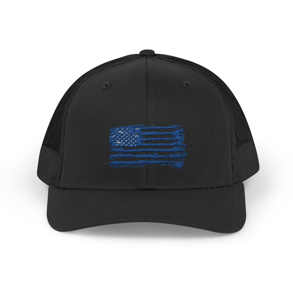 USA Flag Snapback Trucker Cap, Supportive Gifts, Memorials, Everyday Wear