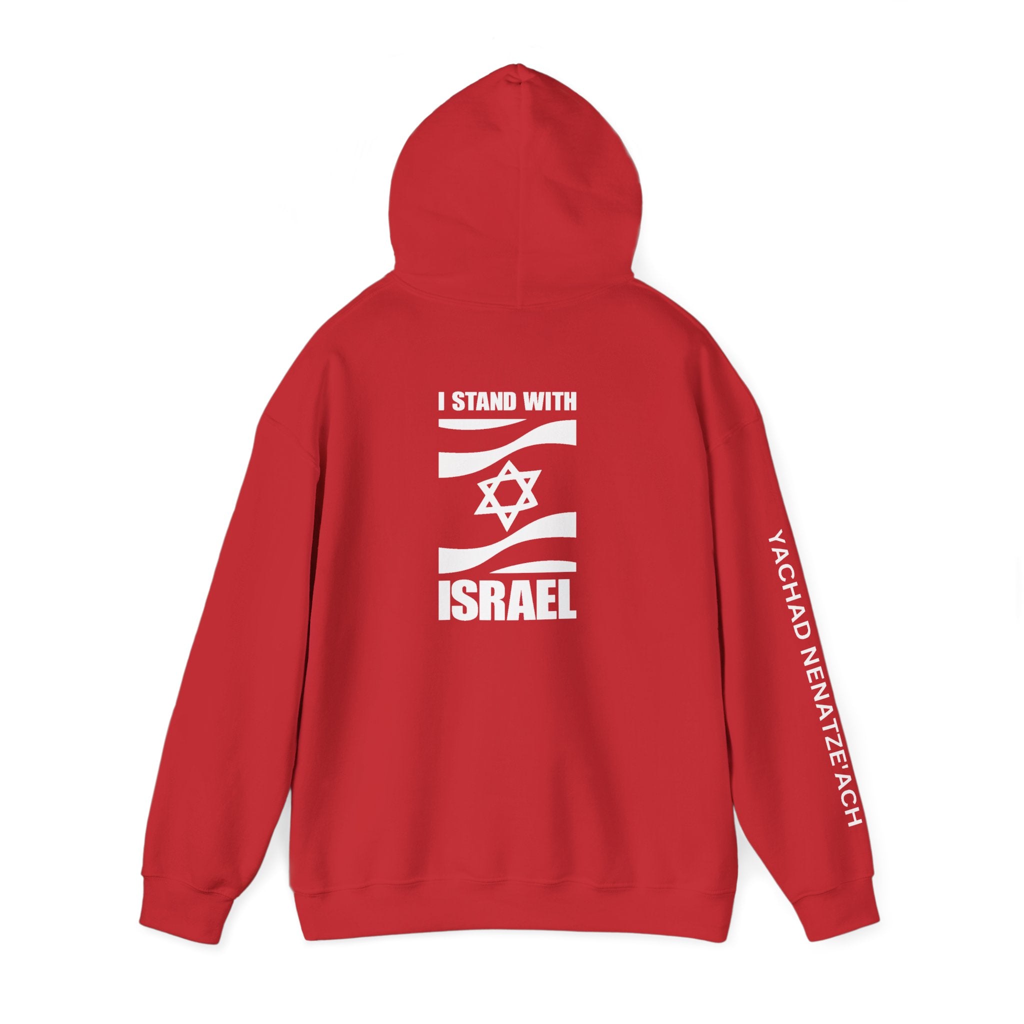 I Stand With Isreal ~ Rebel Spirit Unisex Hoodie